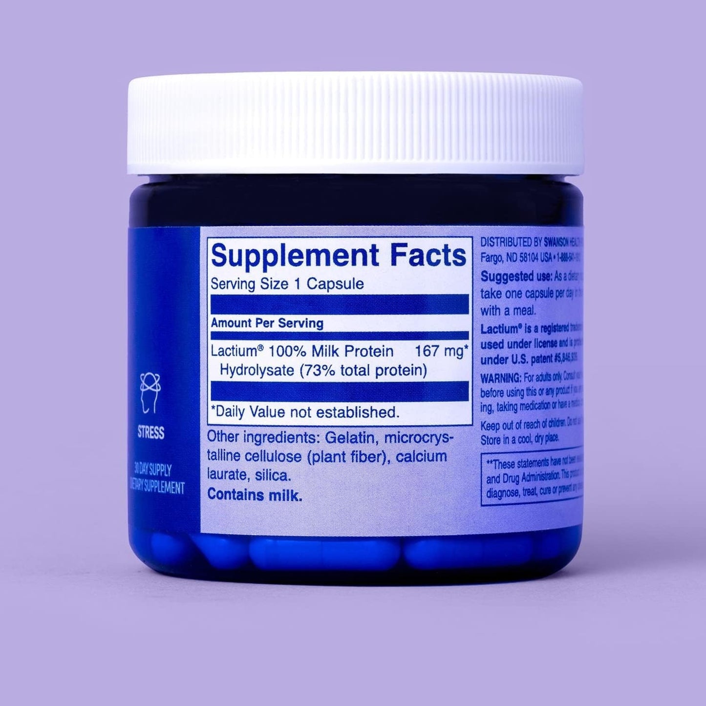 Swanson WIO DE-Stress Support Capsules 30 Count
