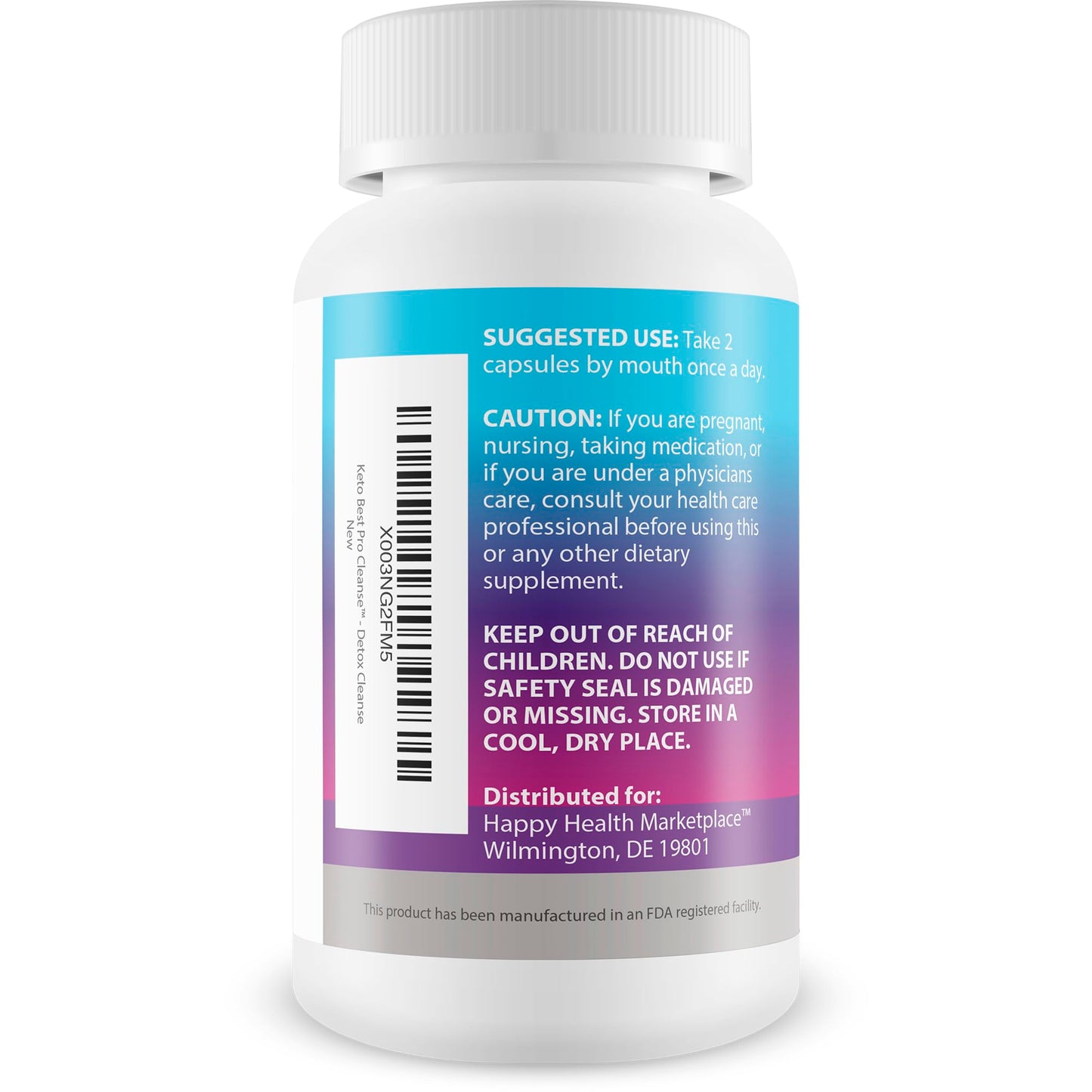 Generic Keto Best Pro Cleanse Capsule 60 Count