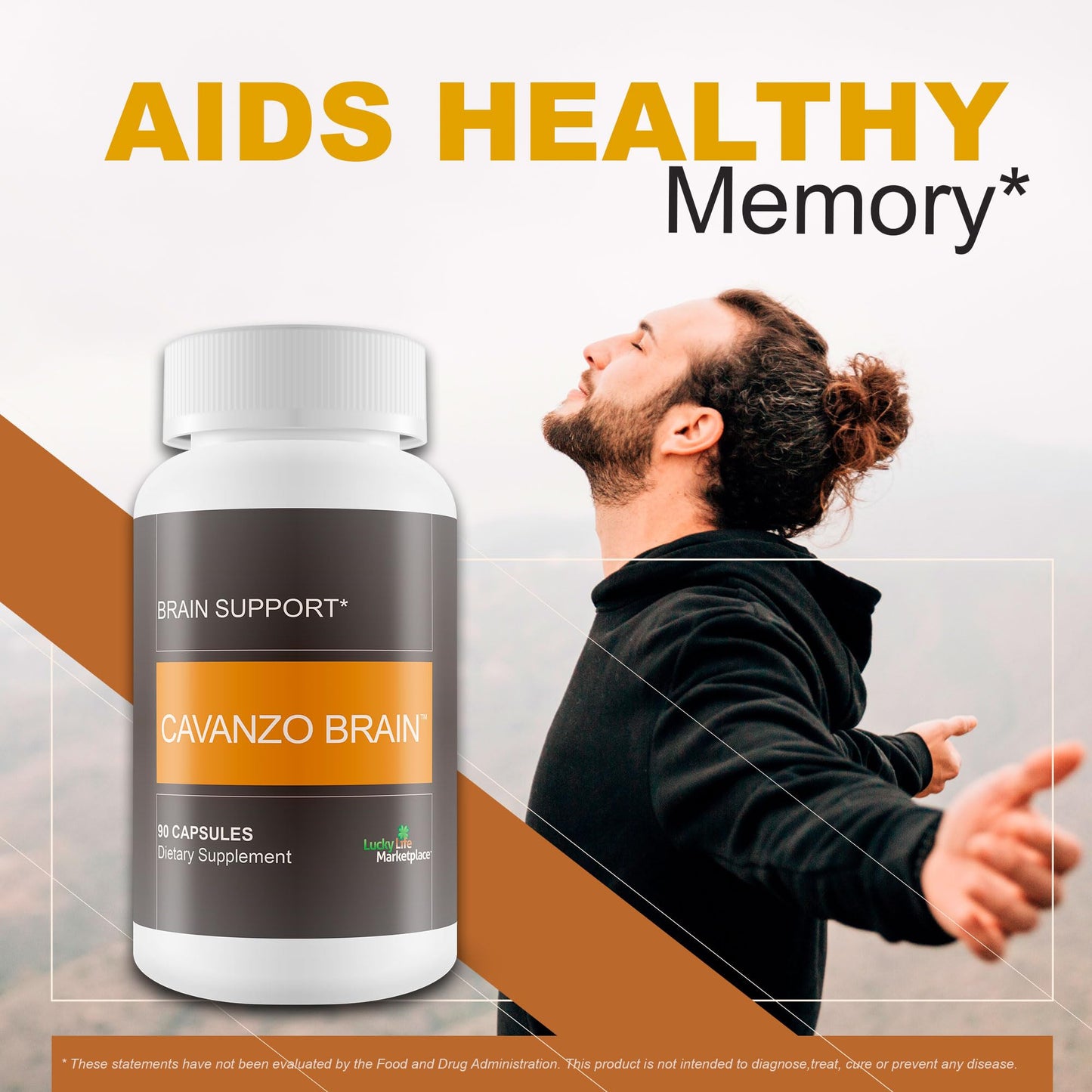 Generic Cavanzo Brain Support Capsule 1 Count