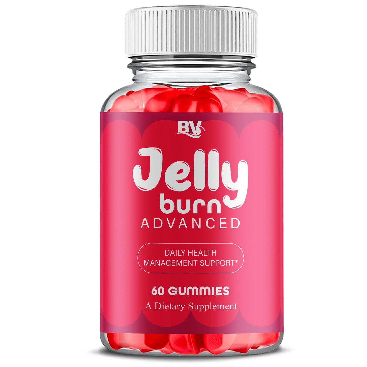 BLUE VIBE Jelly Burn Advanced Health Support Gummy Formula, 60 Gummies