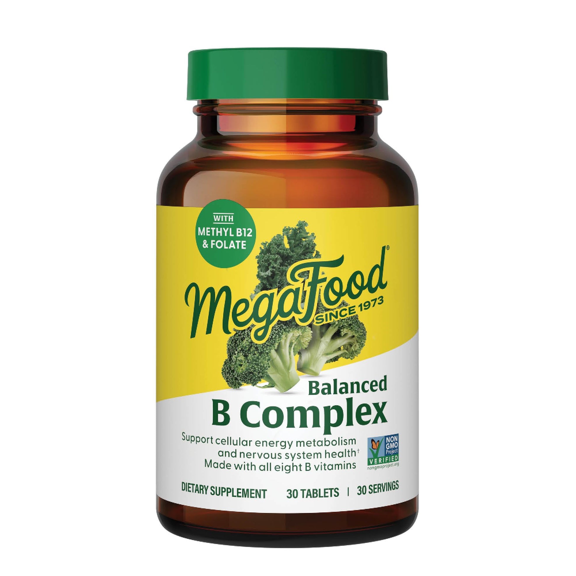 MegaFood Balanced B Complex 30 Tablets
