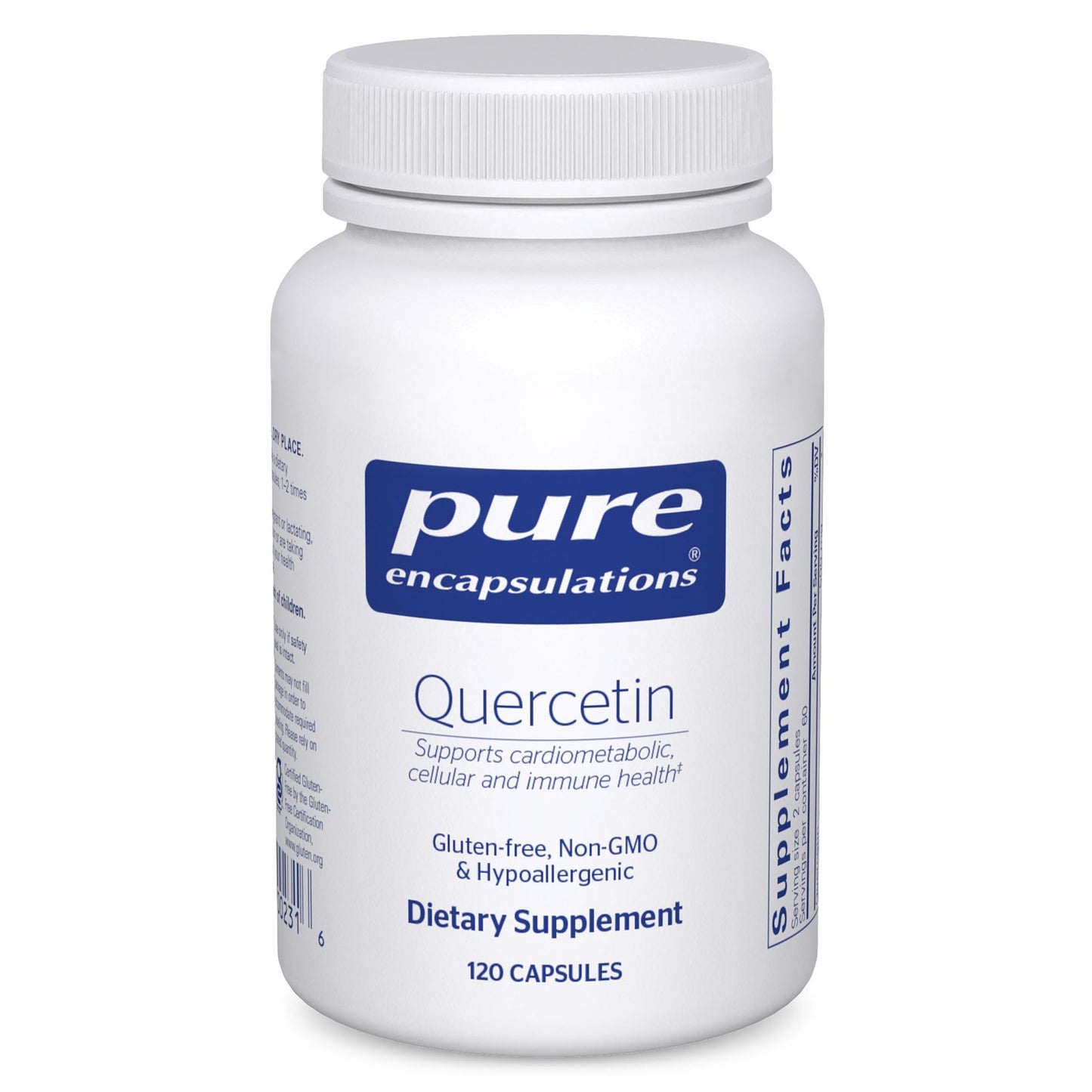 Pure Encapsulations Quercetin 500 mg Capsule, 120 Capsules