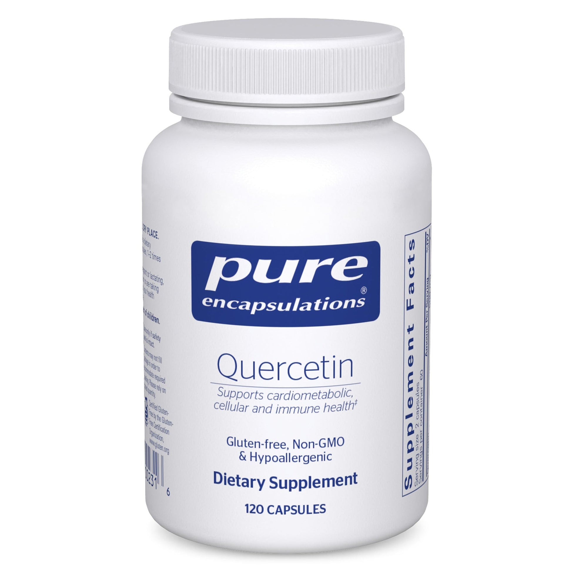 Pure Encapsulations Quercetin 500 mg Capsule, 120 Capsules