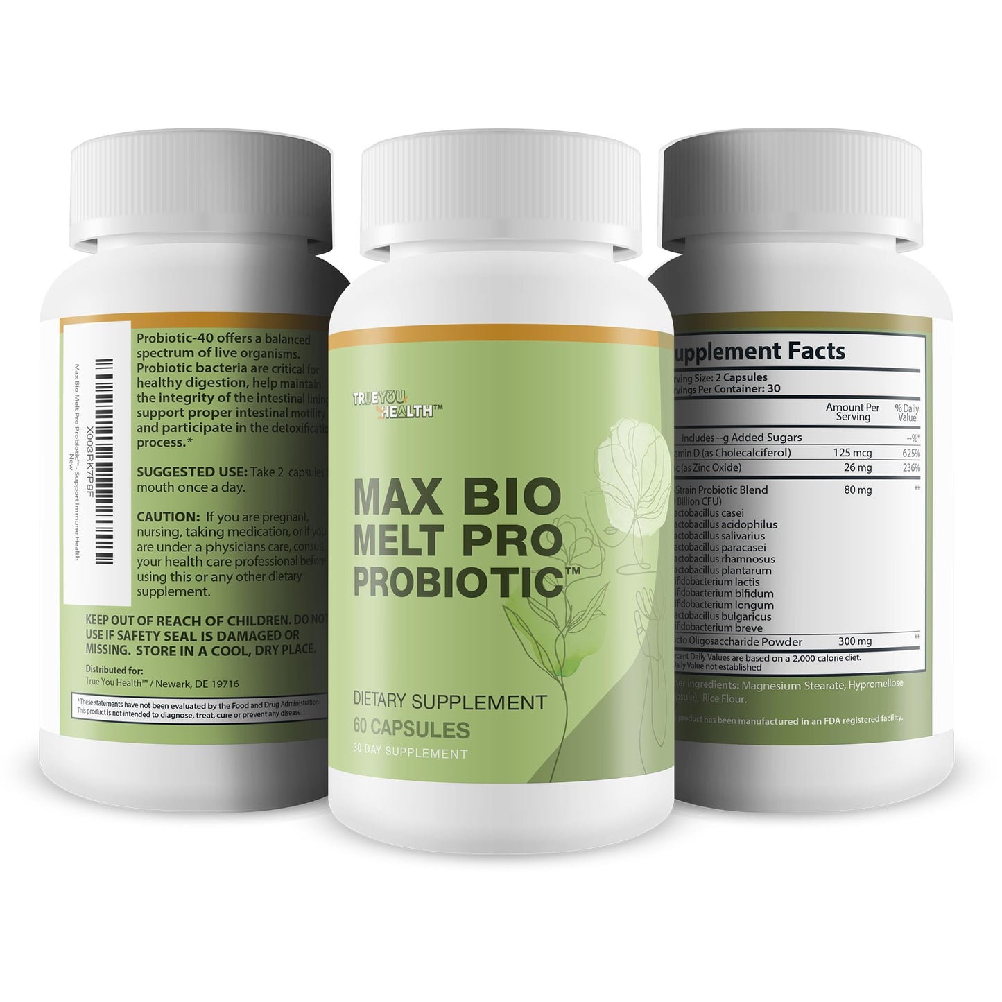 Generic Max Bio Melt Pro Probiotic Capsule, 1 Count
