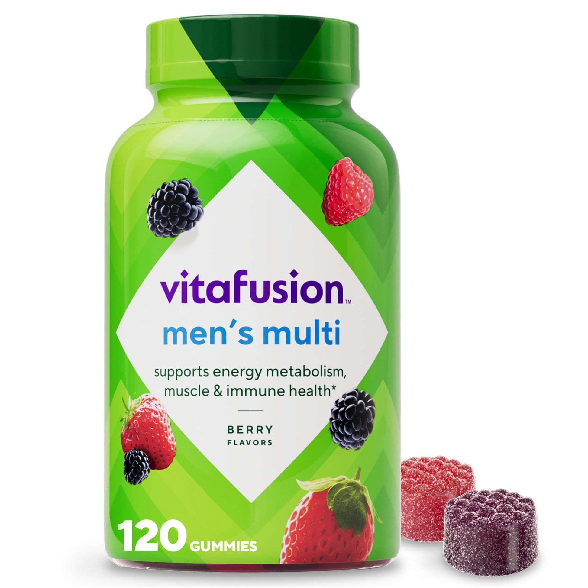 Vitafusion Adult Vitamin Supplement for Men Gummy 120 Count