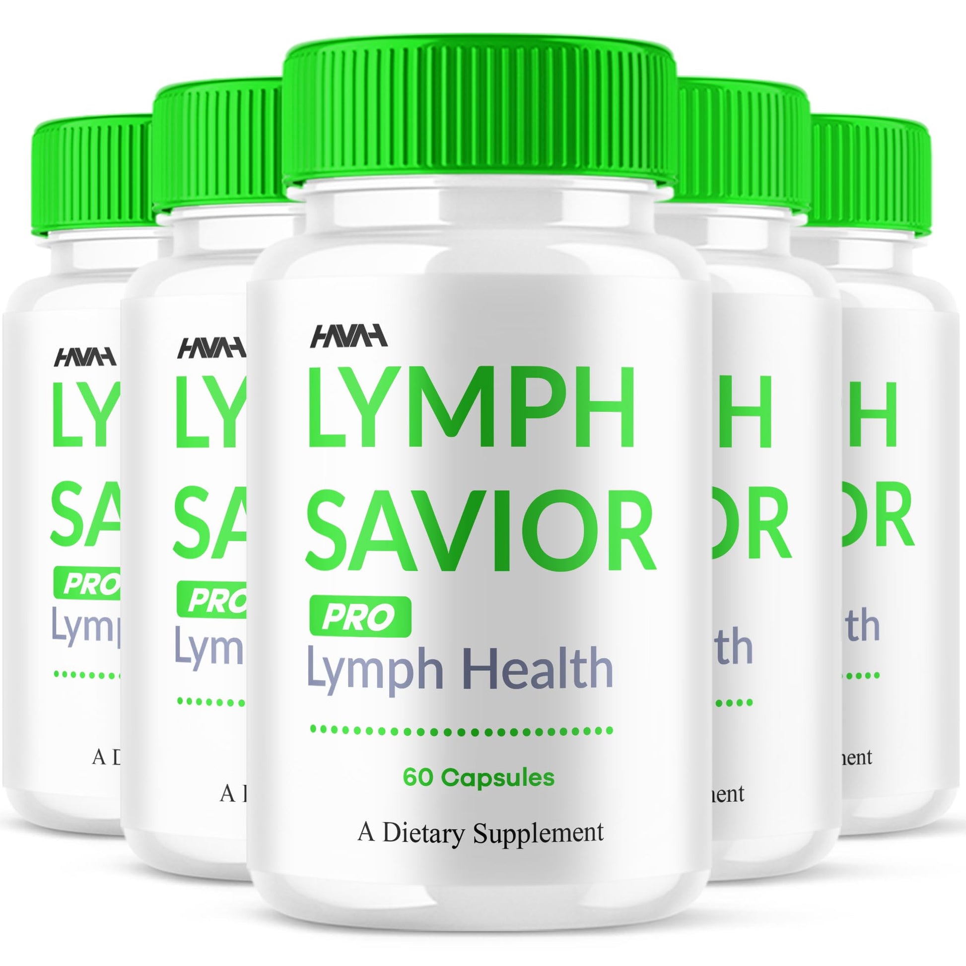 Havah Lymph Savior Pro Health Support LymphSavior Pills, 300 Capsules