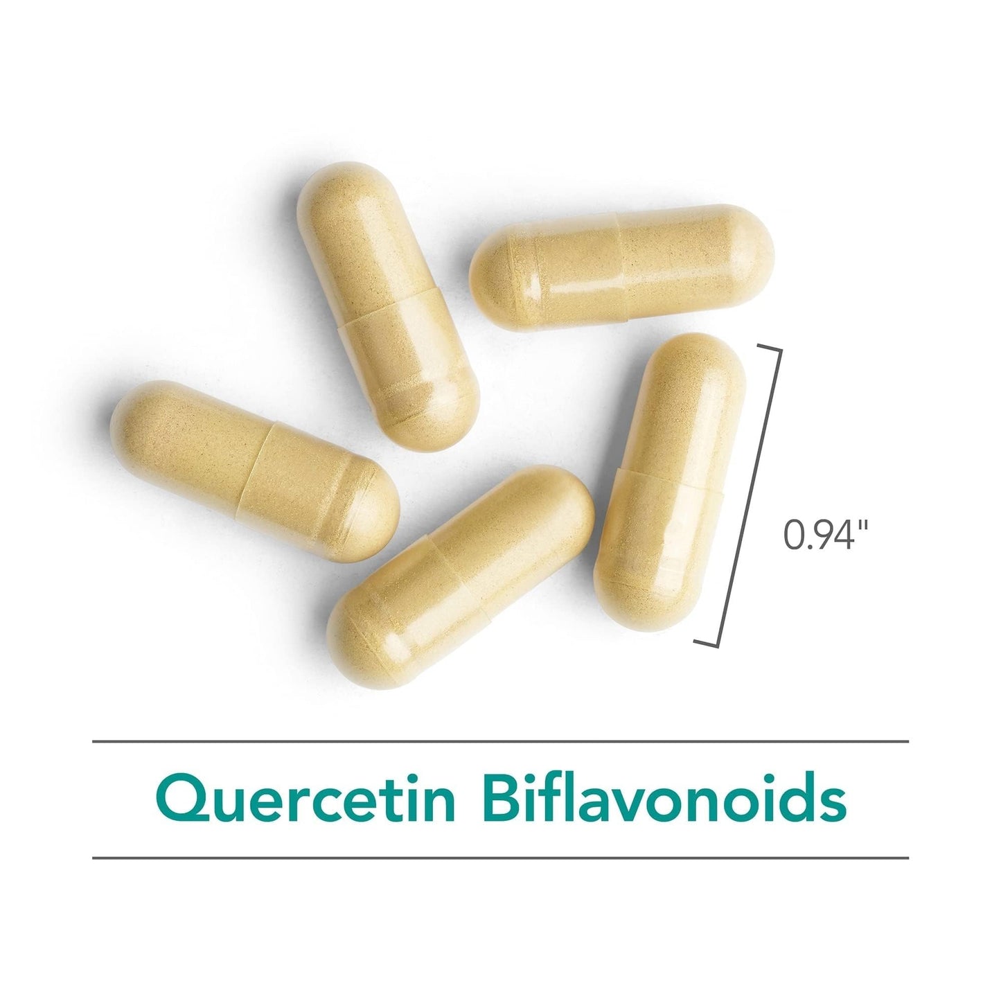 Allergy Research Group Quercetin Bioflavonoids - Lemon Bioflavonoid Complex, Rutin, Citrus Extract, Hesperidin Vegetarian Capsules - 100 Count