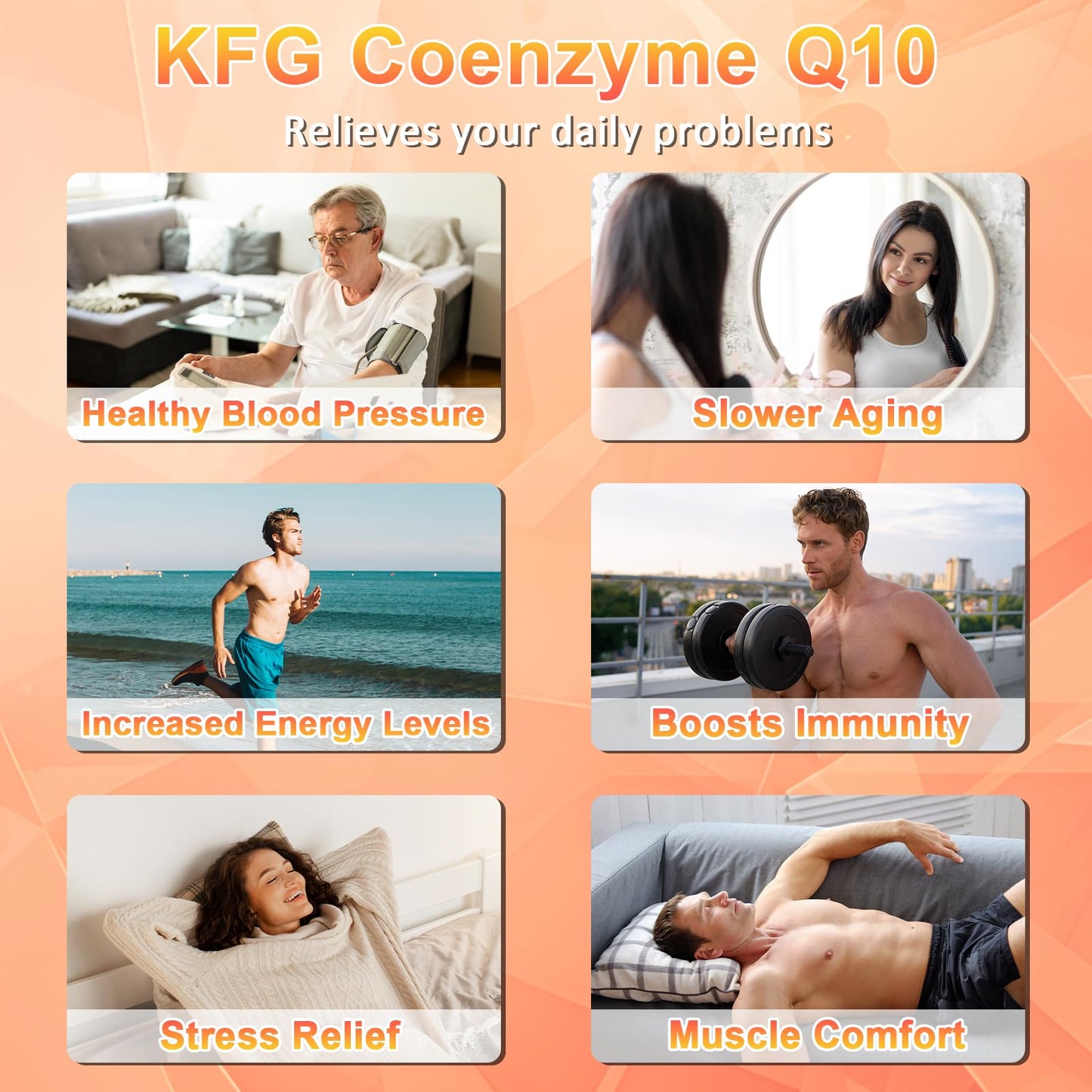 KFG CoQ10 200mg Softgel, 1 Count