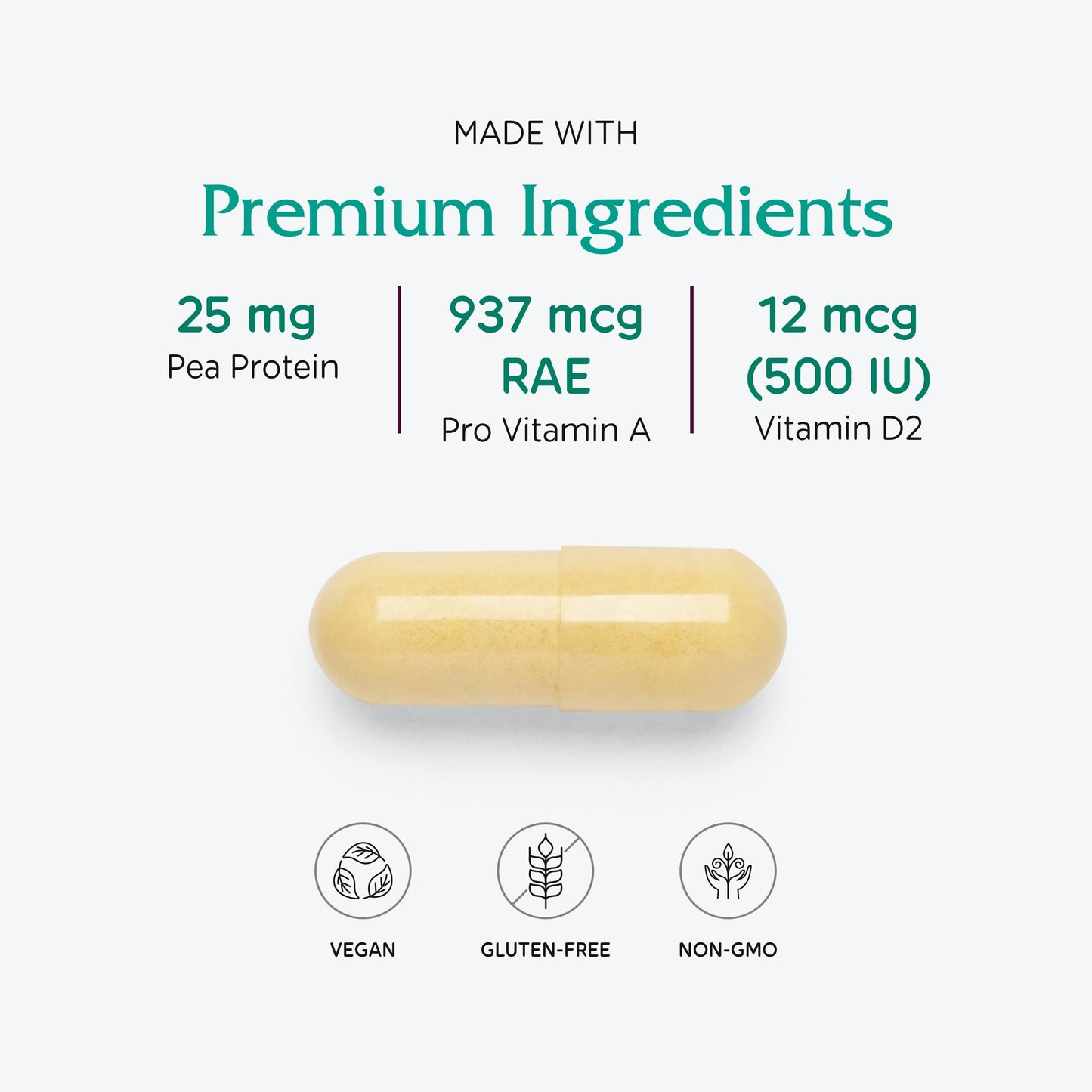Vitanica Vegan Symmetry Multivitamin Capsules, 120 Capsules