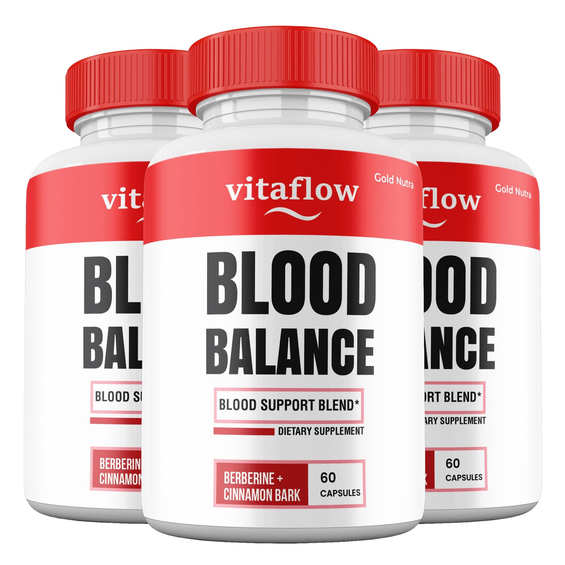 Gold Nutra VitaFlow Capsules, Vita Flow Supplement, Maximum Strength, All Natural Pills, 3 Capsules
