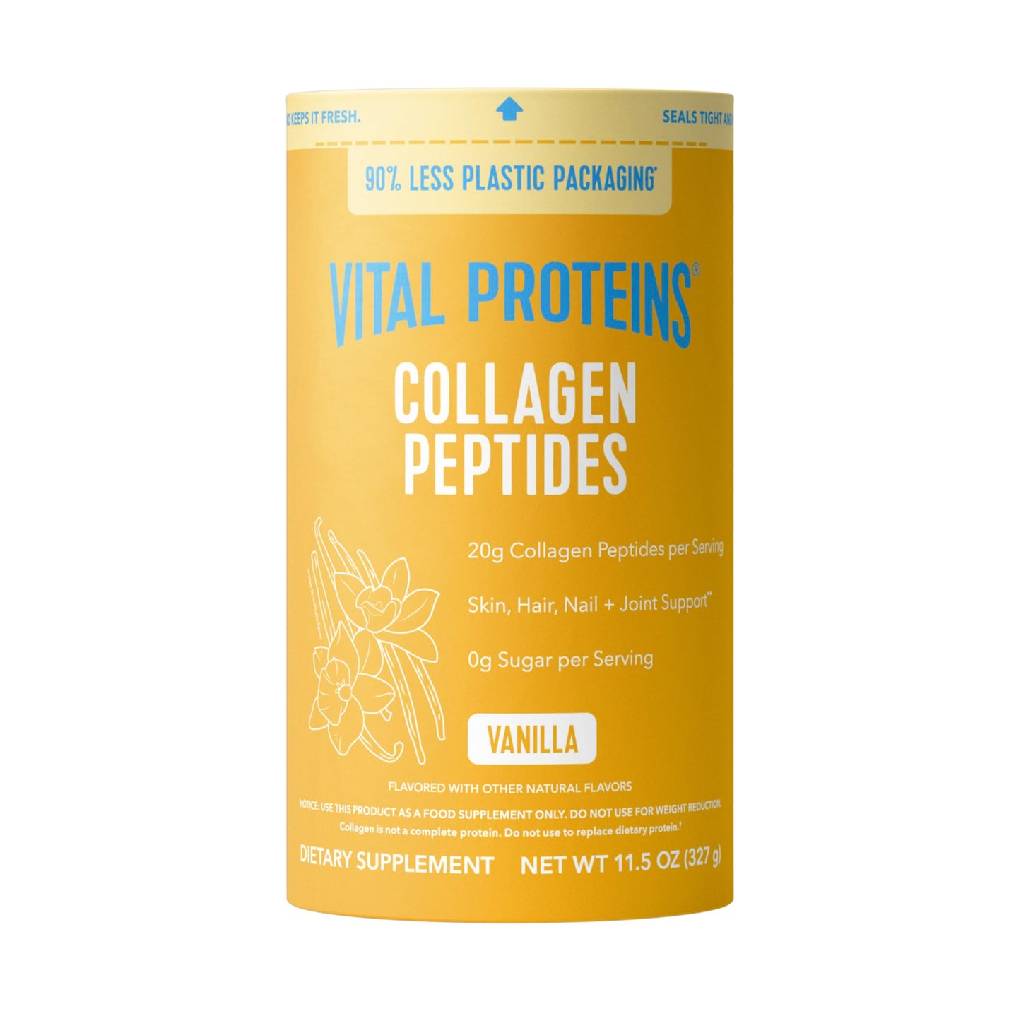 Vital Proteins Collagen Peptides Powder Vanilla 11.5 oz
