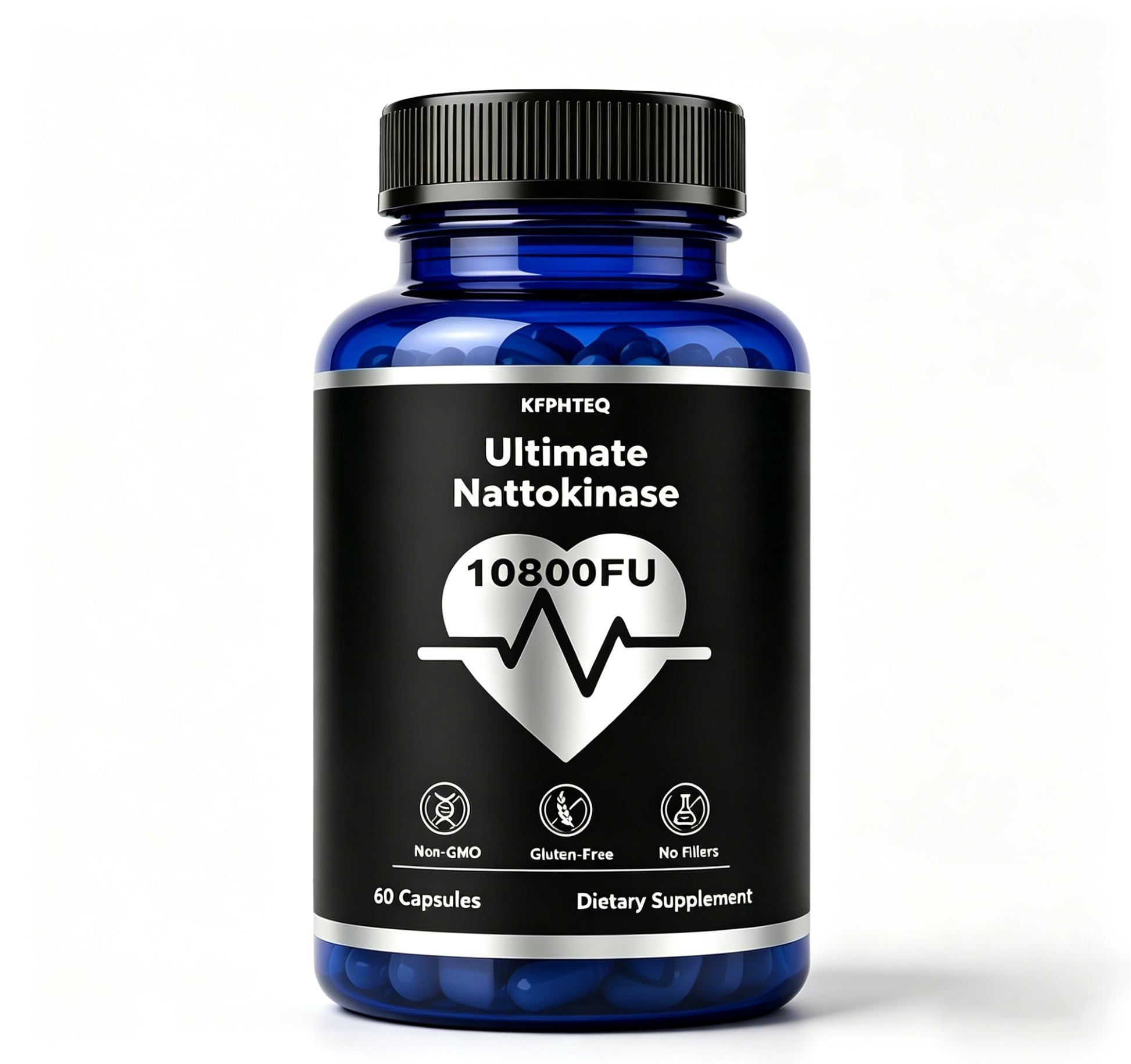 KFPHTEQ Nattokinase Supplement Capsule 60 Capsules