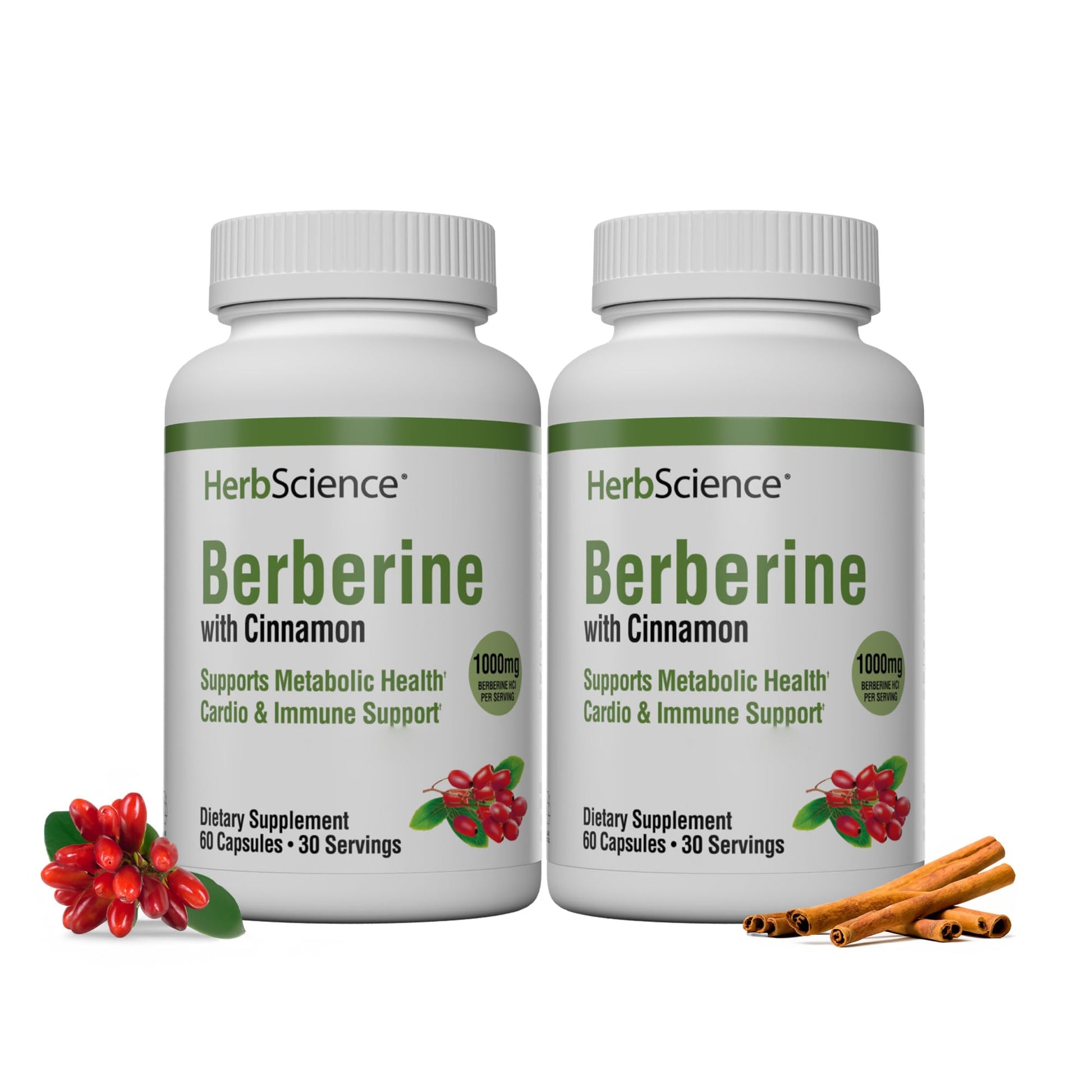 Windmill Berberine 1000mg Per Serving Capsules, 60 Capsules