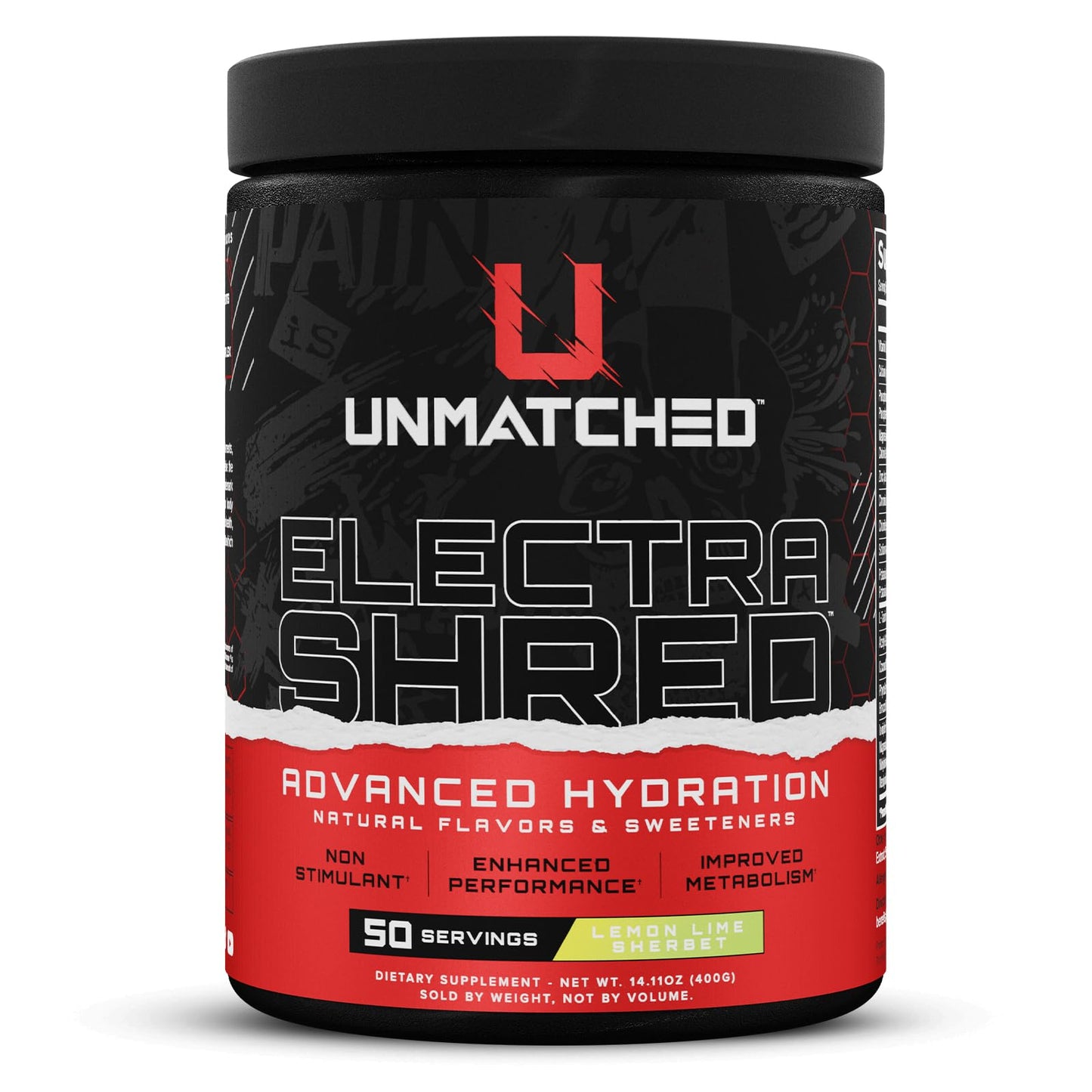 Unmatched Electrashred Advanced Hydration Formula Powder 14.11