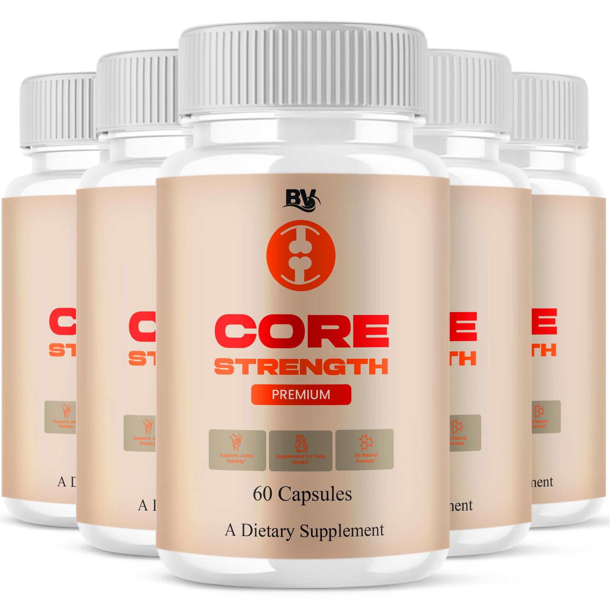 BLUE VIBE Core Strength Premium Overall Health CoreStrength, 300 Capsules