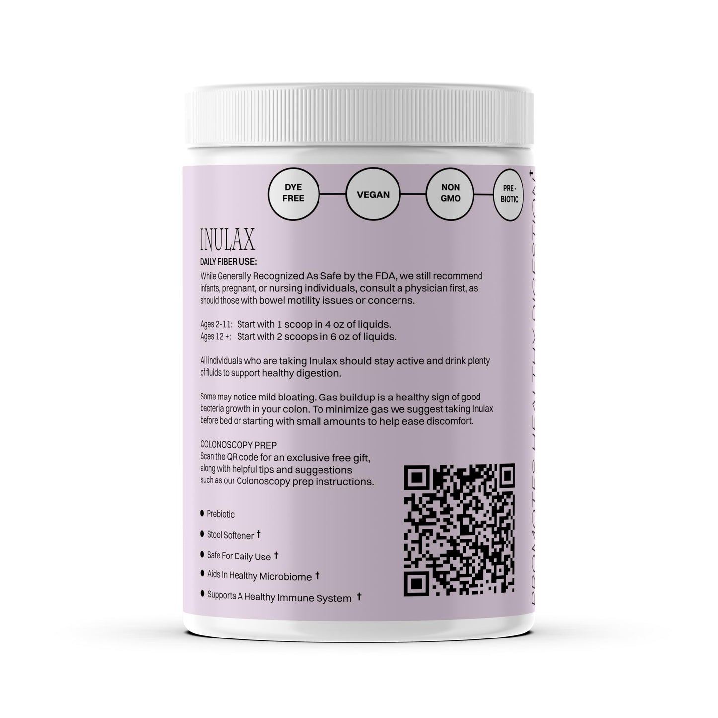 Inulax Psyllium Powder 13.5 Ounce