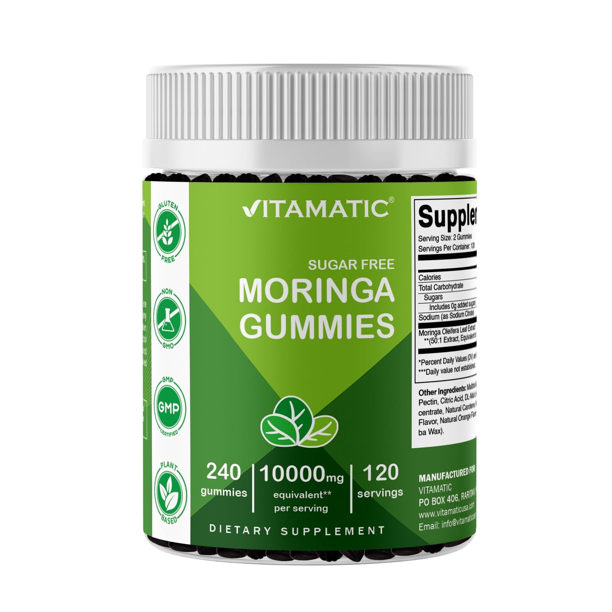Vitamatic Moringa Gummies 240 Gummies