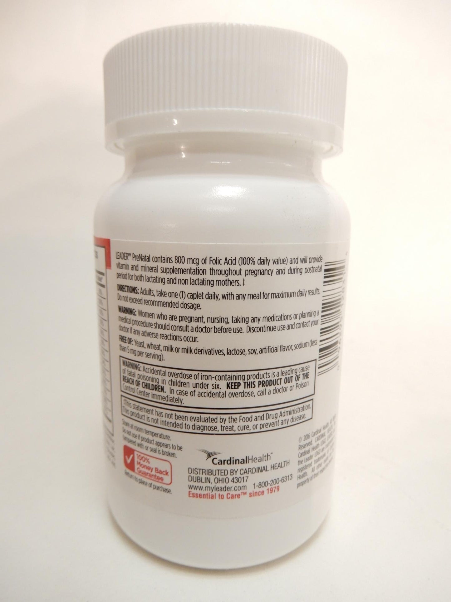 Leader Prenatal Vitamins Caplets 300