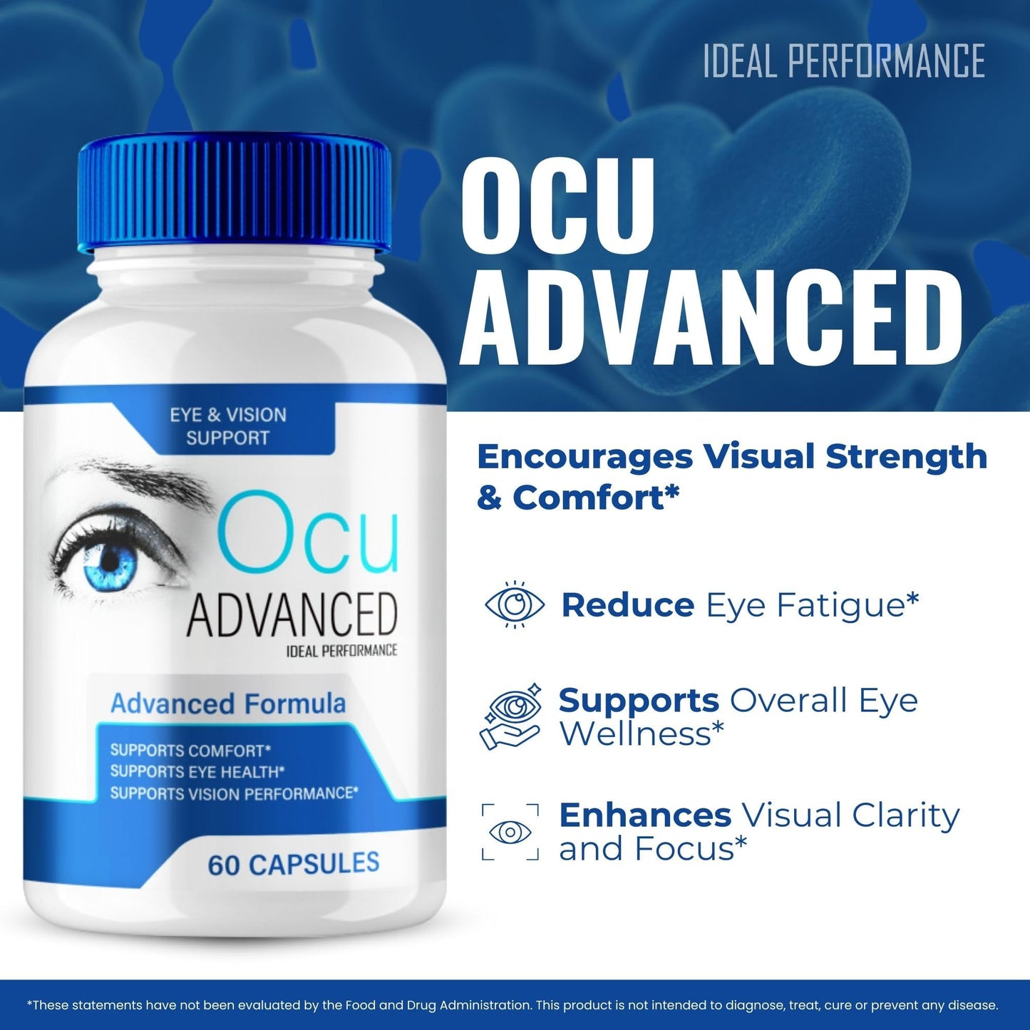 Ideal Performance Ocu Advanced Capsules 60 Count