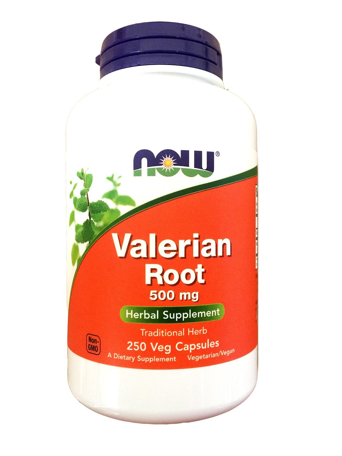 NOW Valerian Root 500mg Capsules 250 Count