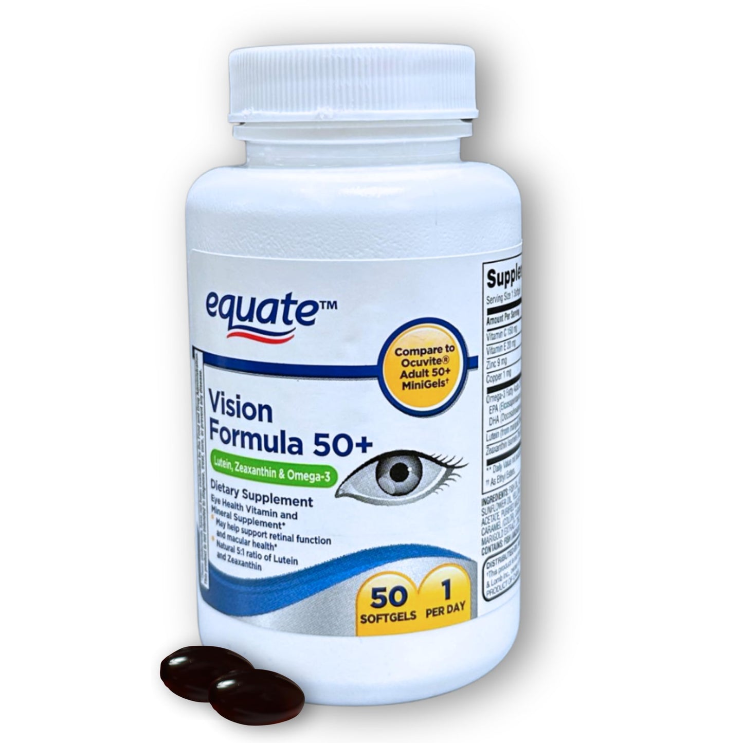 Fusion Shop Store Vision Formula 50 Plus Softgel 50 Count
