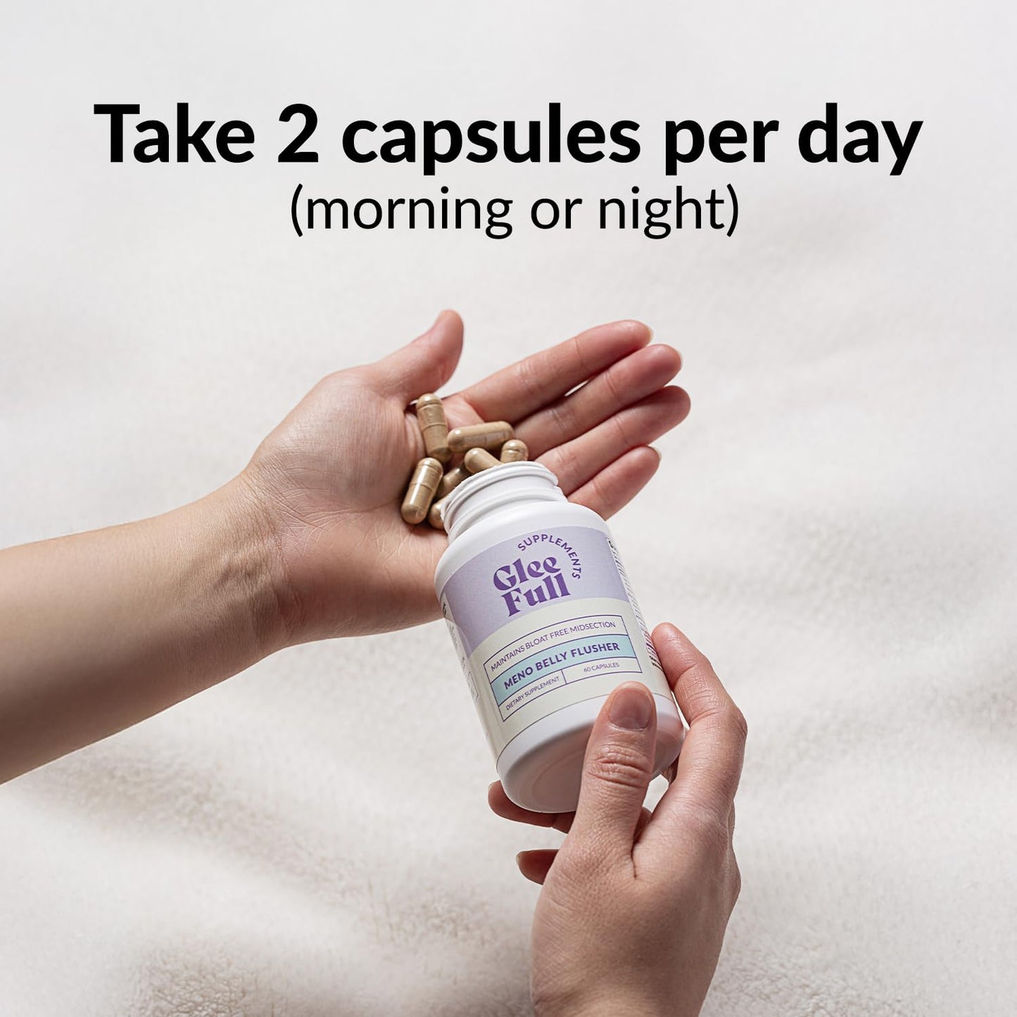GLEEFULL SUPPS GleeFull Meno Belly Flusher Capsules 30