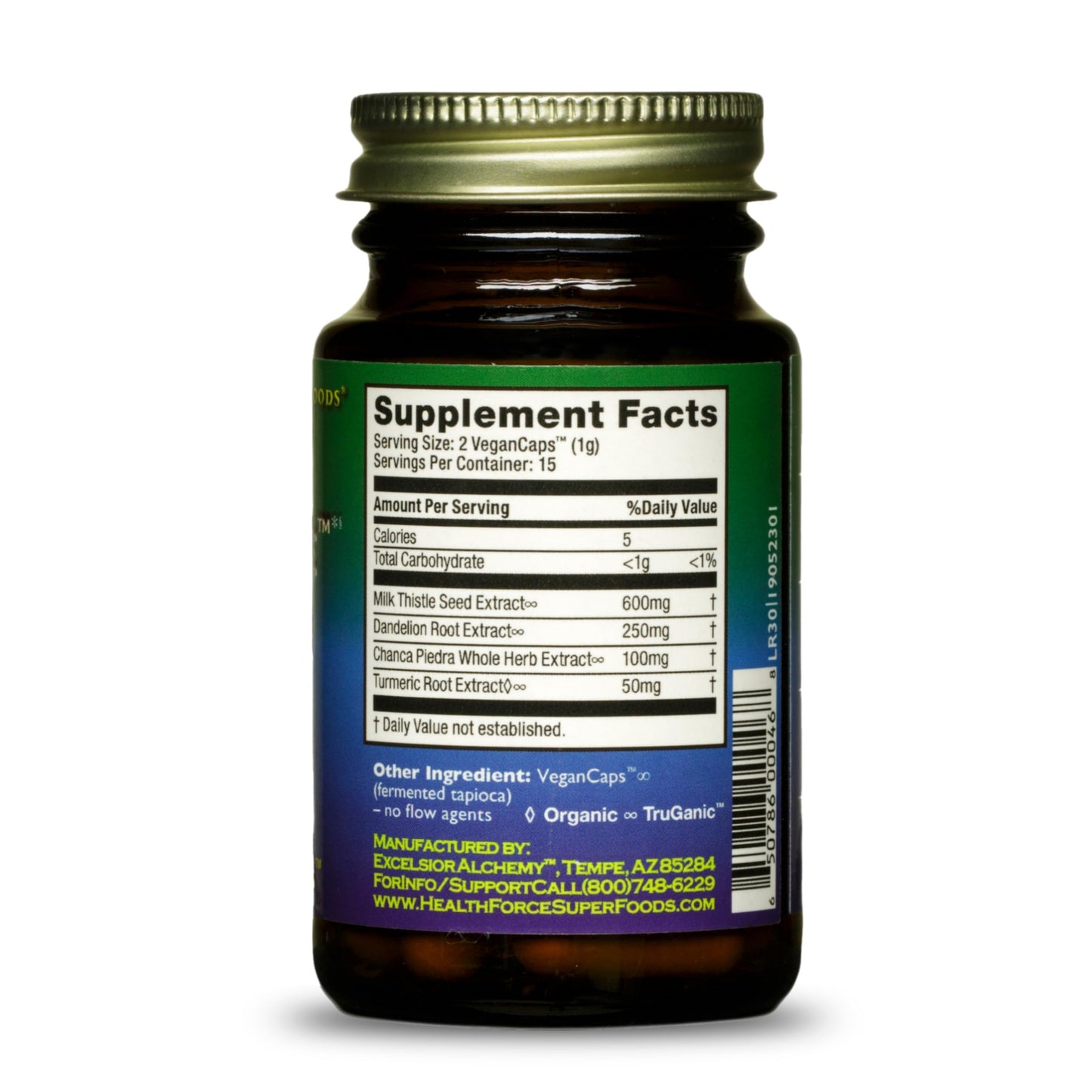 HEALTHFORCE SUPERFOODS Liver Rescue 30 Capsules