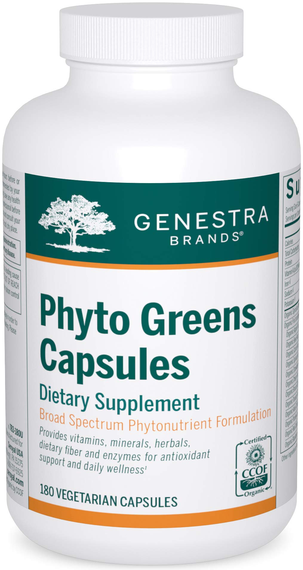 Genestra Brands Phyto Greens 180 Capsules