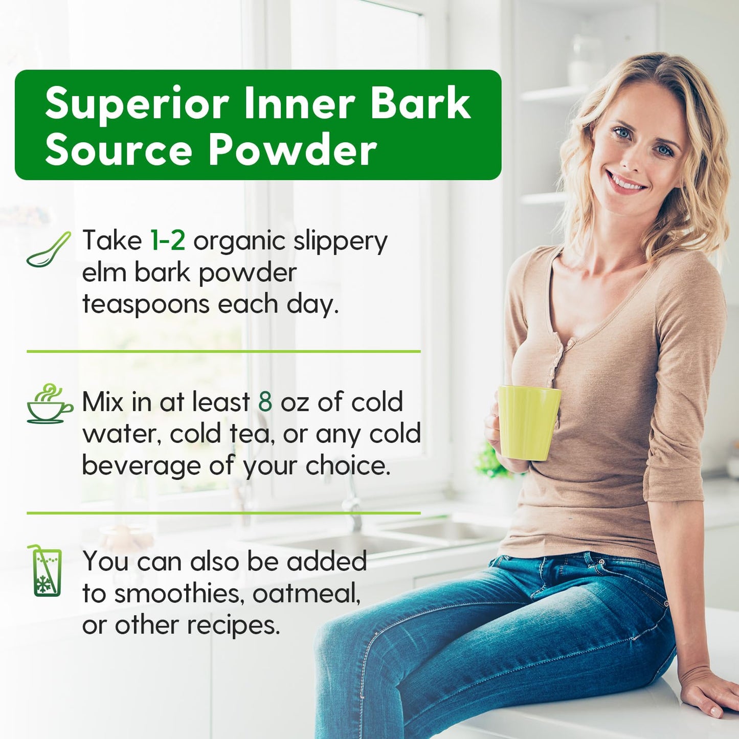Meablewse Slippery Elm Powder, 16