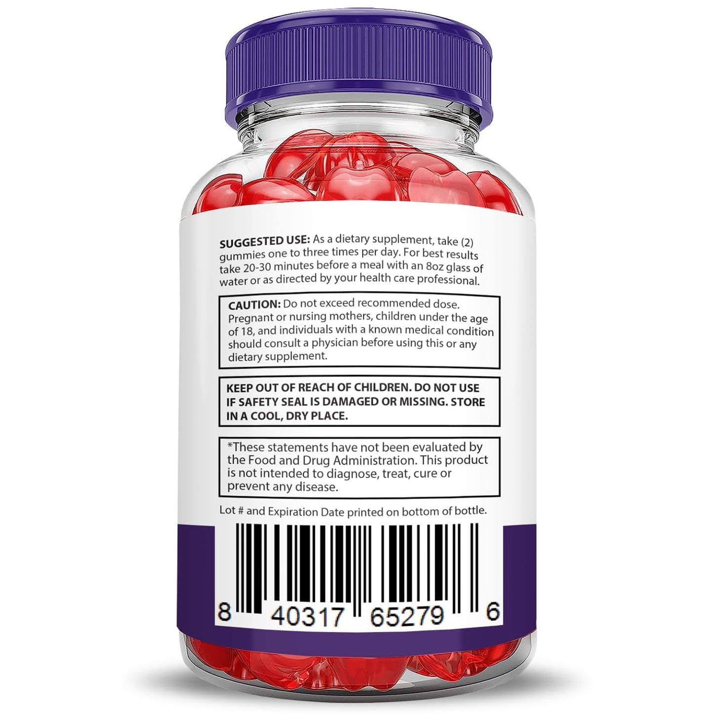 Justified Laboratories Ketocalm Keto ACV Gummies Extreme, 60 Count