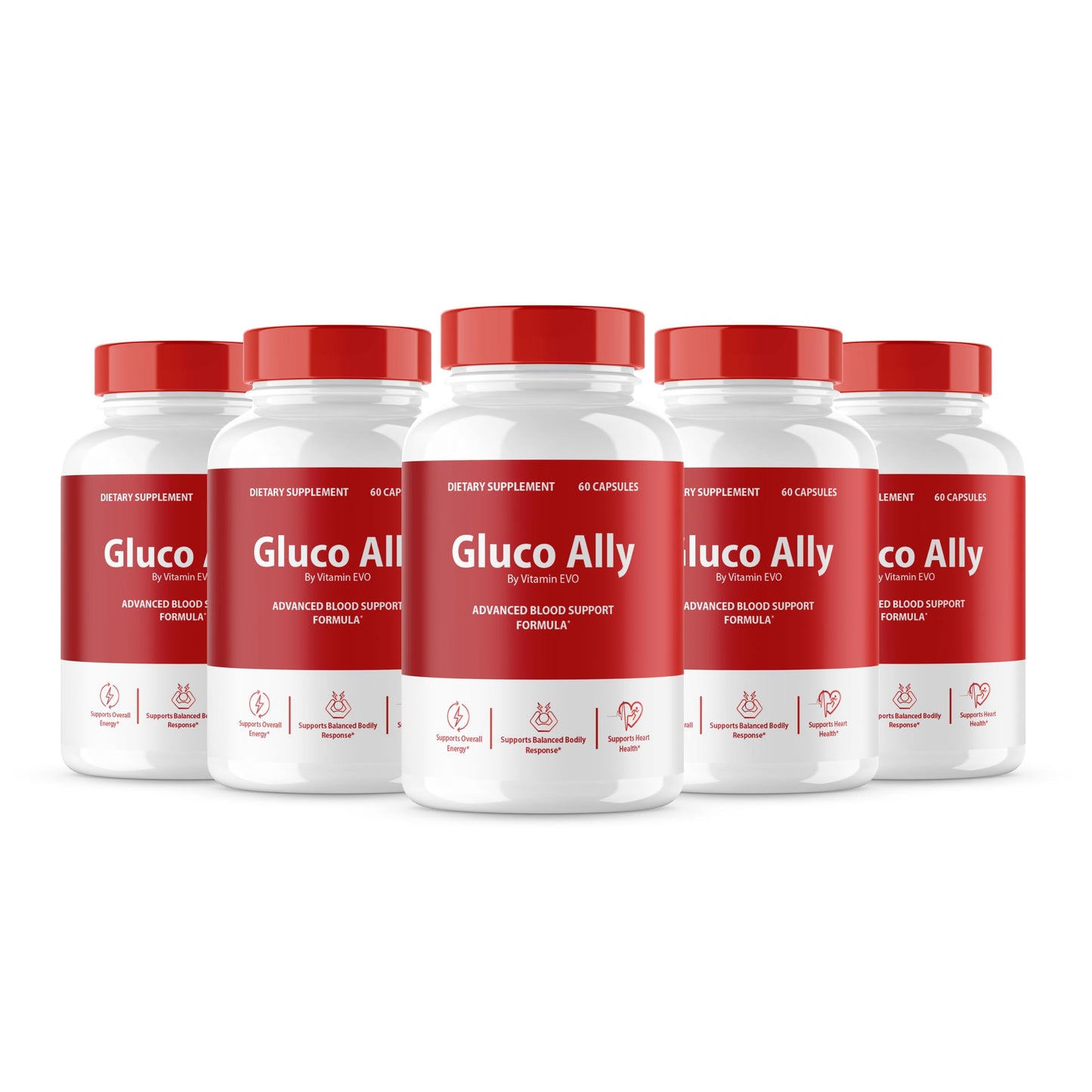 Vitamin Evo Gluco Ally Capsules, 300 Count