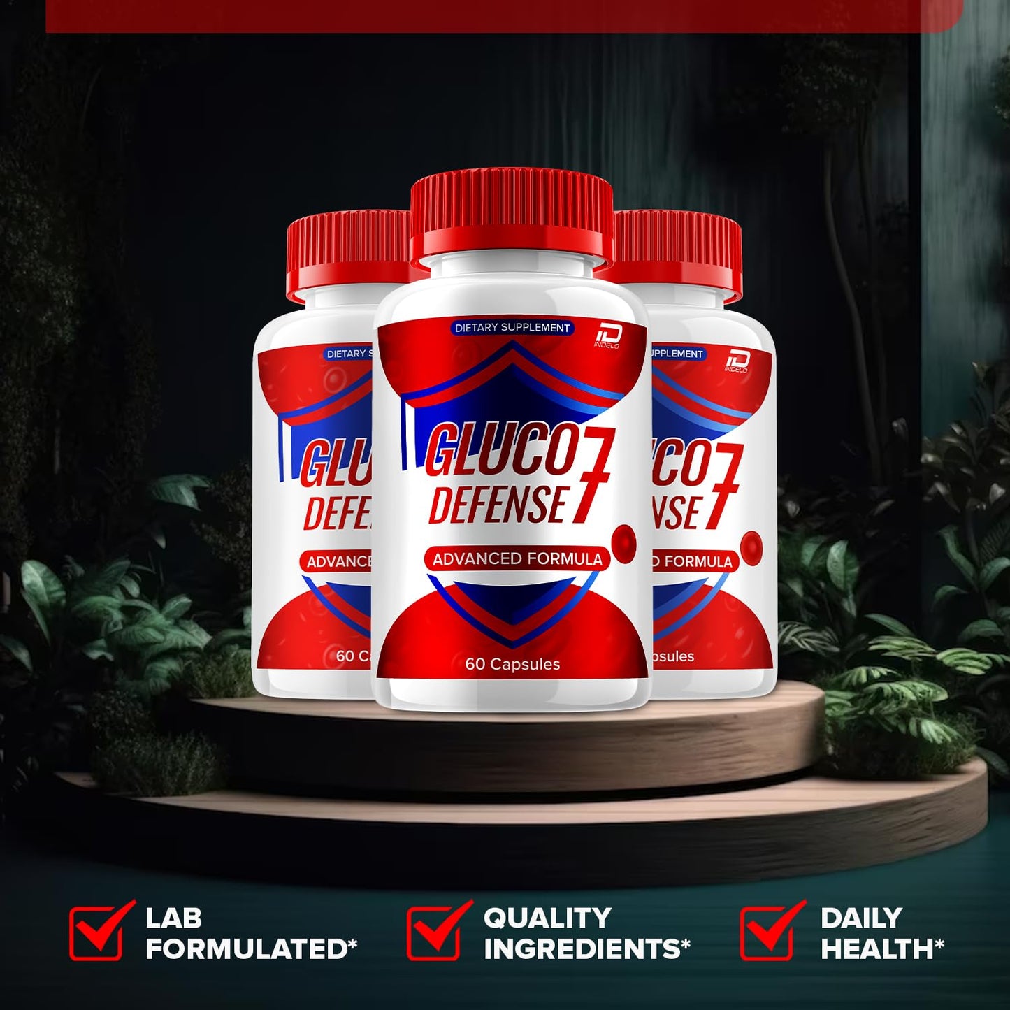 Indelo Gluco Defense 7 120 Capsules