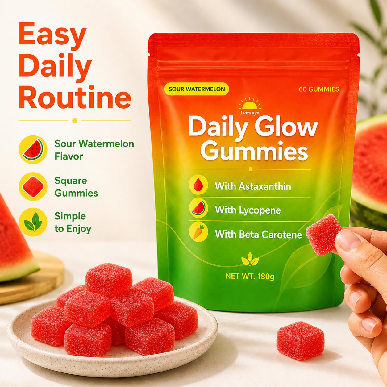 Lumivyx Tanning Gummies 60 Gummies
