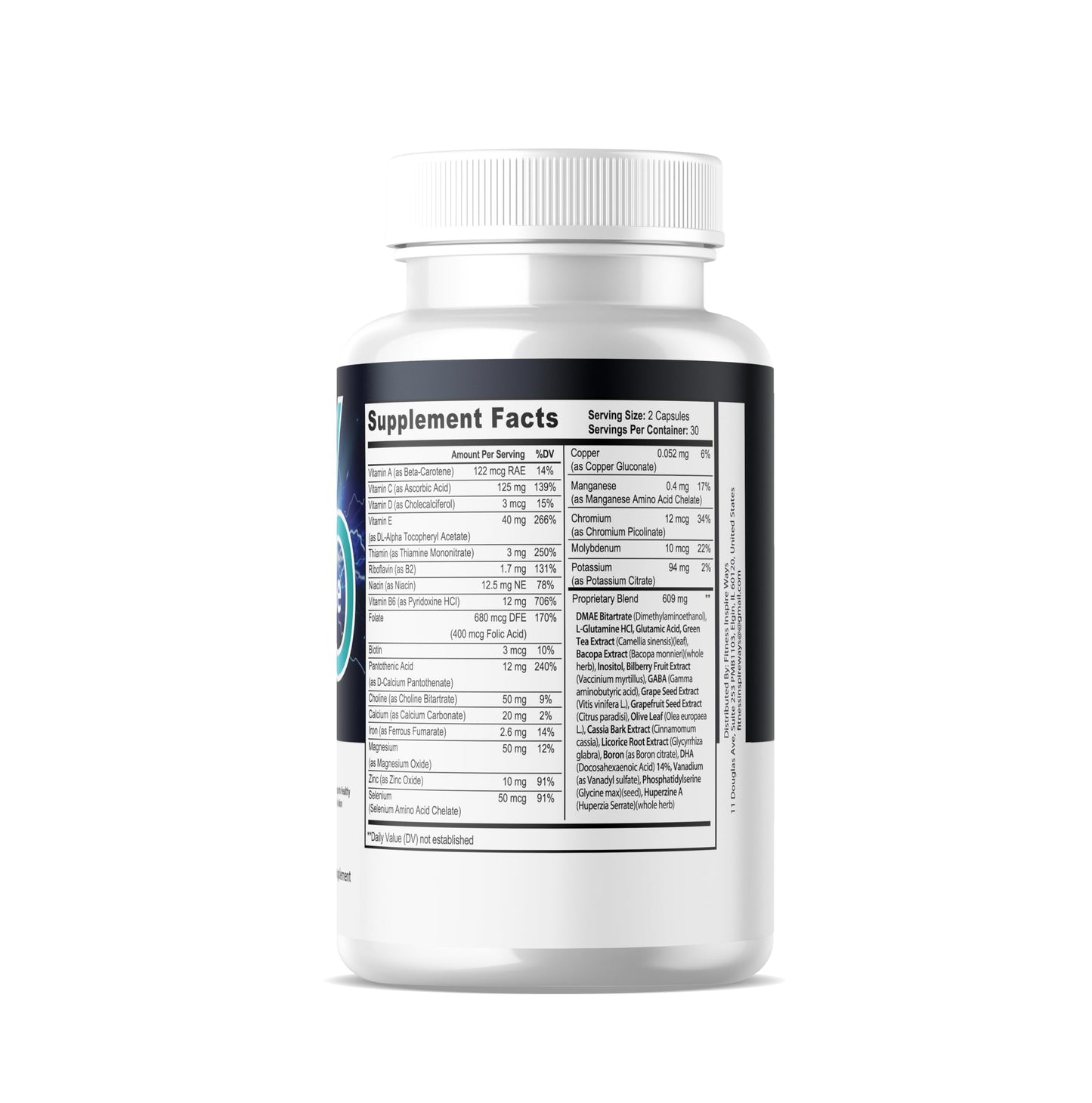 Fitness InspireWays VitaNerve 60 Capsules