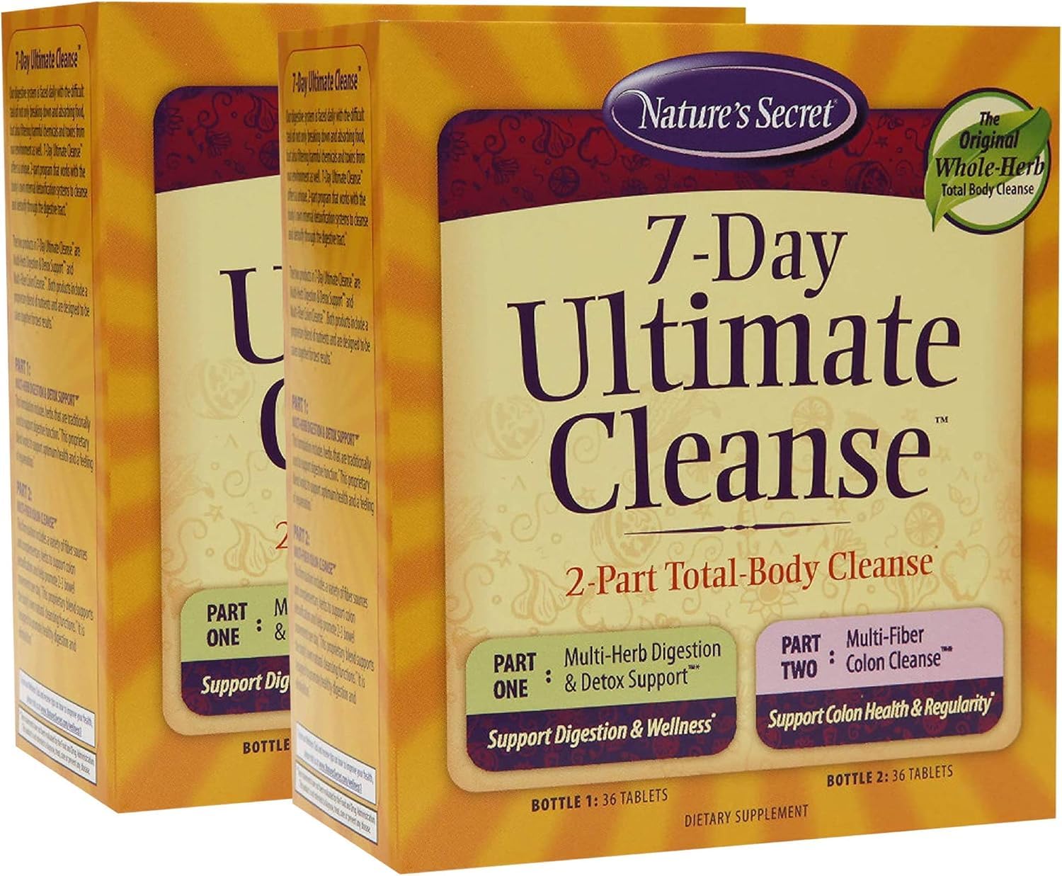 Nature's Secret 7 Day Ultimate Cleanse Tablets 144