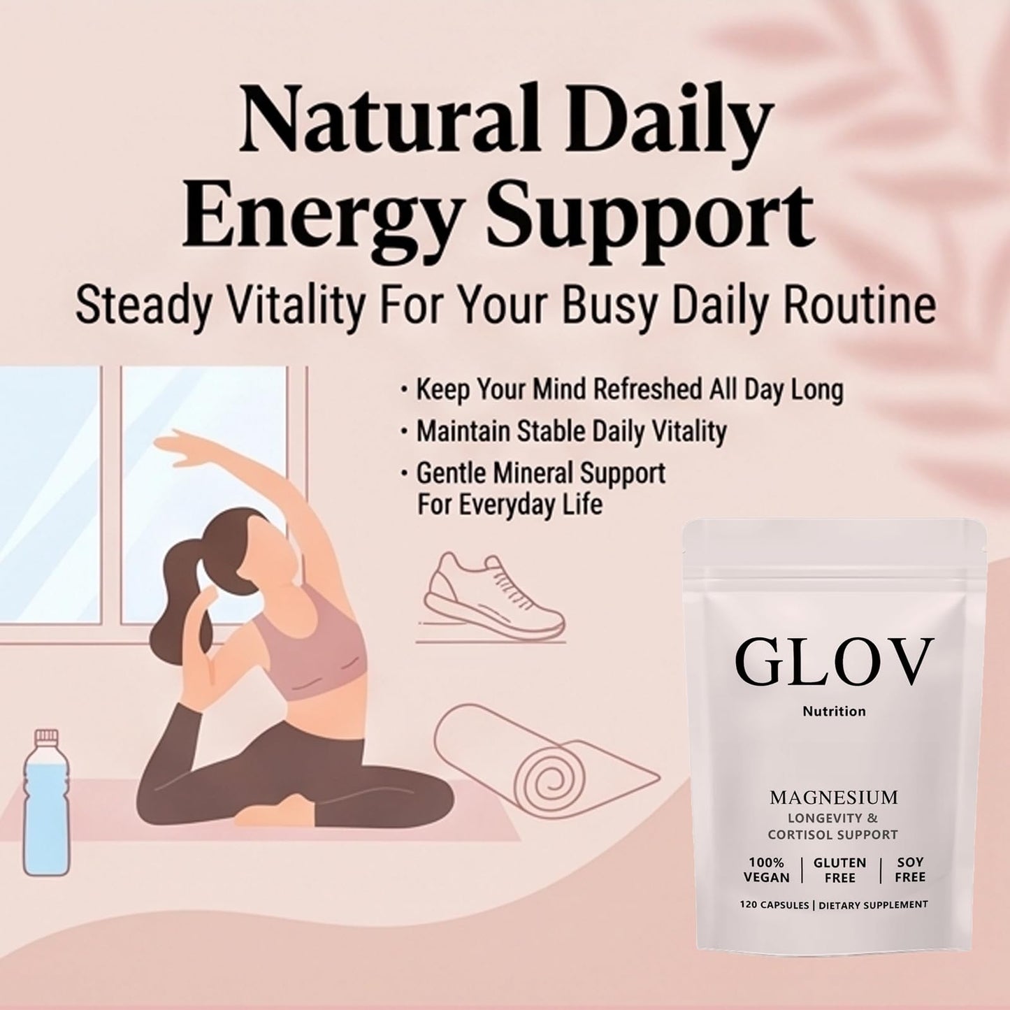 Glov Nutrition Magnesium Complex Capsule 1 Count