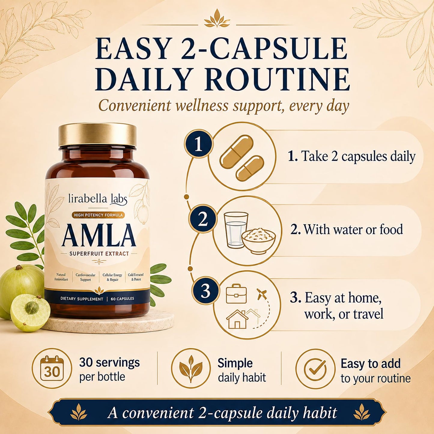 KYZTMHC Lirabella Amla Superfruit 60 Capsules