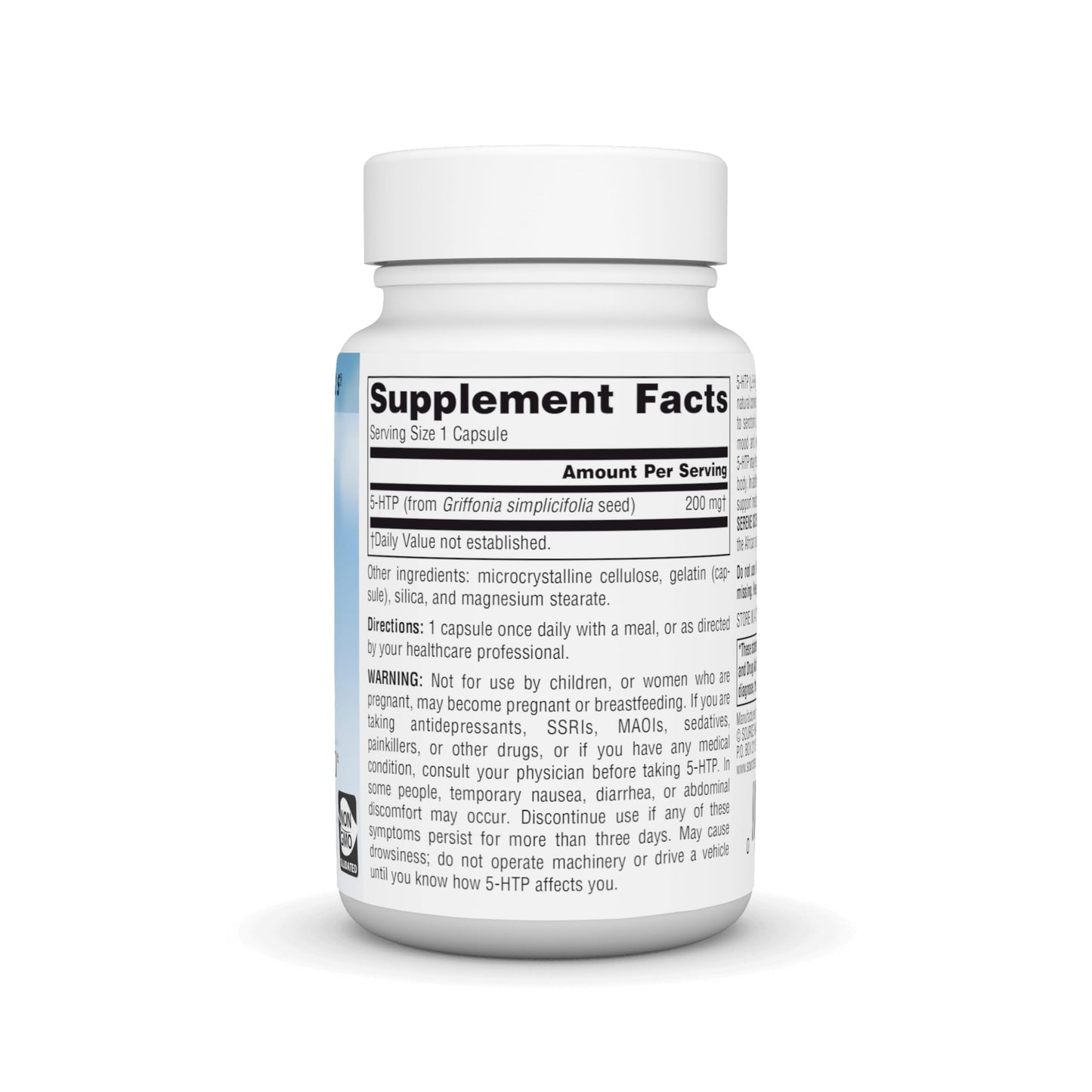 Source Naturals Serene Science 5-HTP 200 mg Capsules, 60 Count