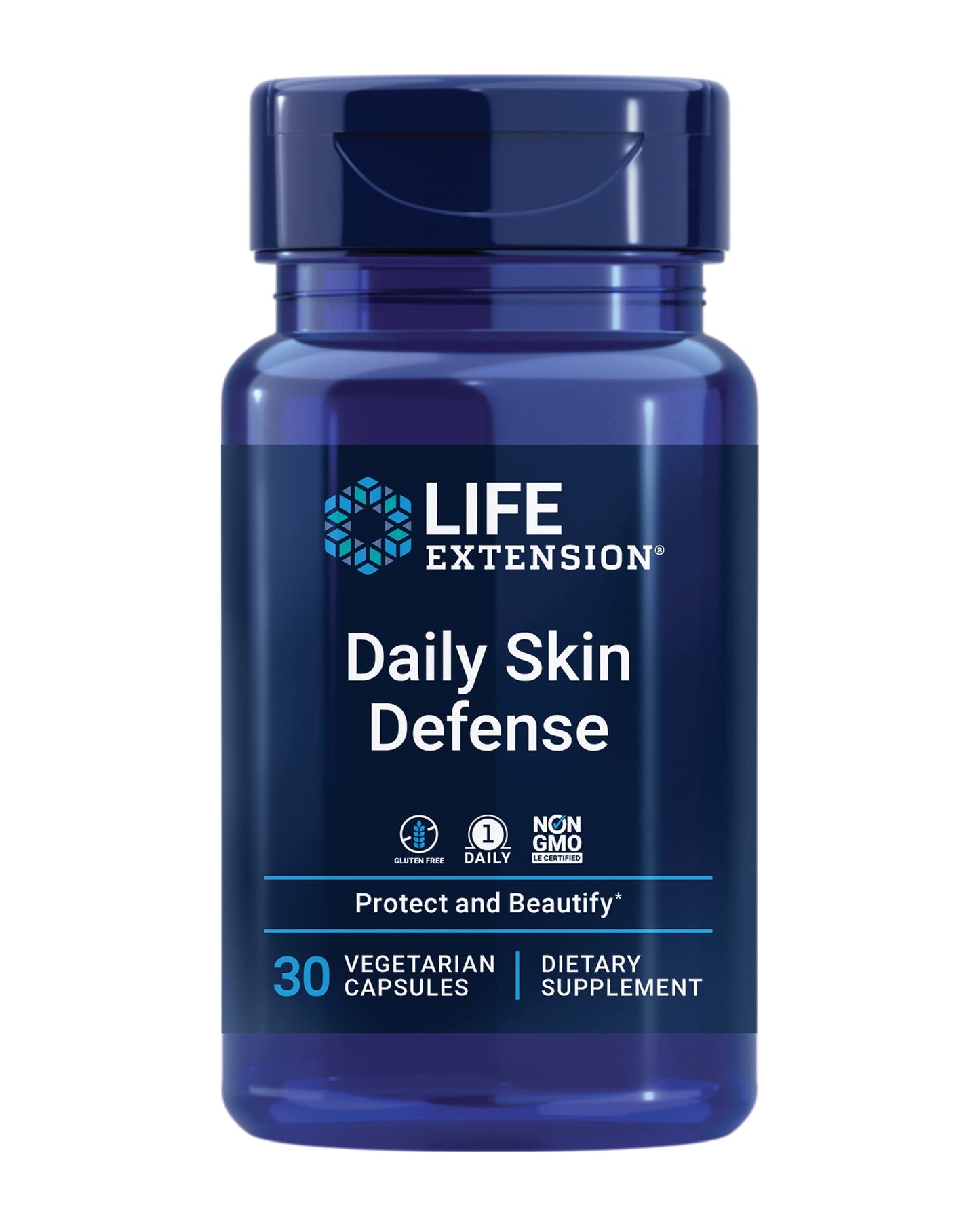 Life Extension Daily Skin Defense Capsules, 30 Count
