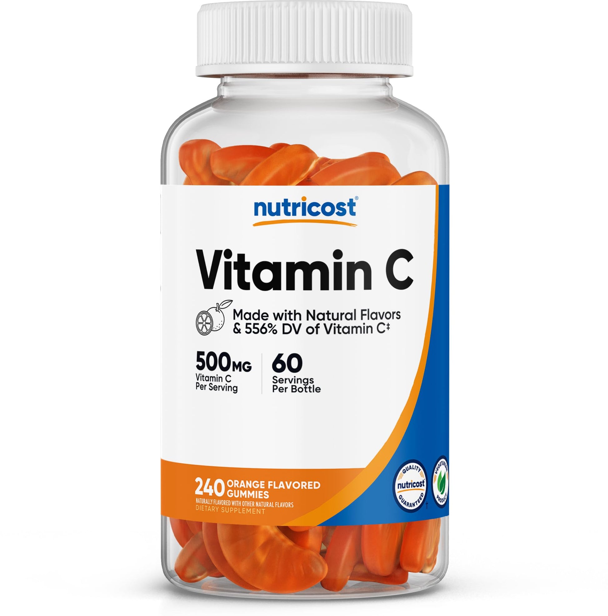 Nutricost Vitamin C Gummies Gummy 240 Count