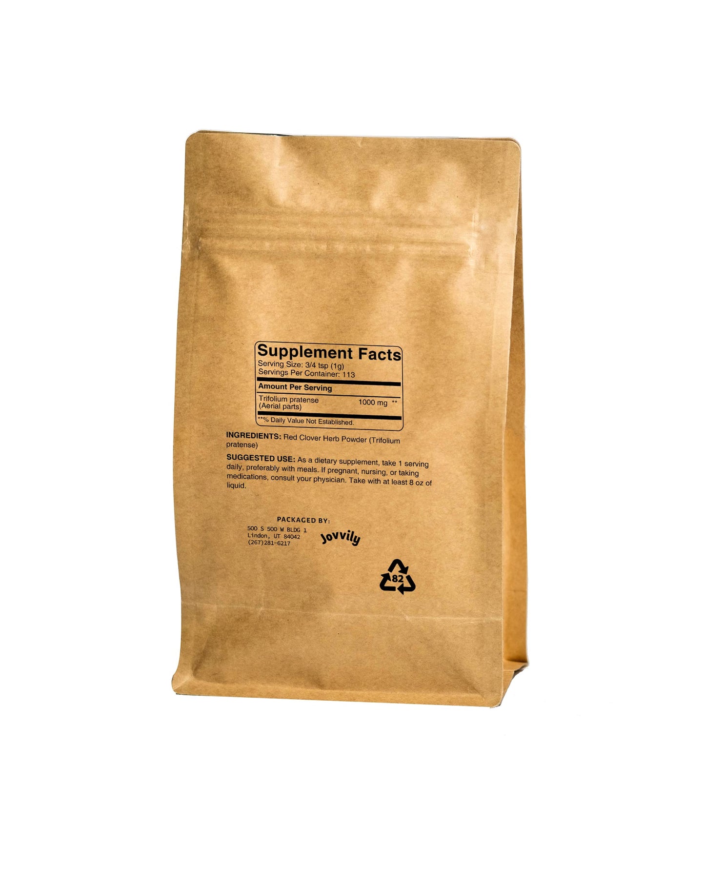 Jovvily Red Clover Herb Powder 4 oz