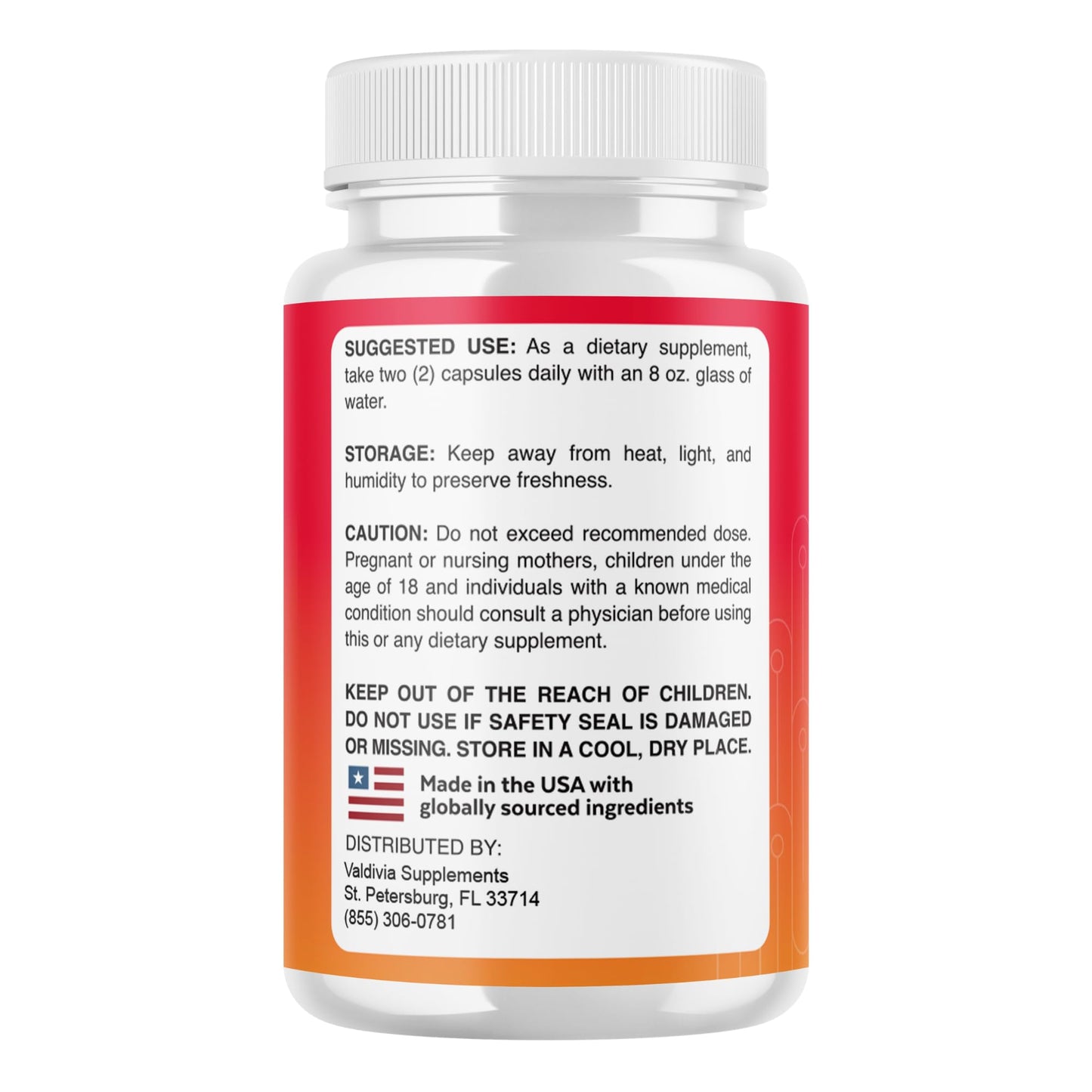 Valdivia Glycoguard Red Capsules, 180 Capsules