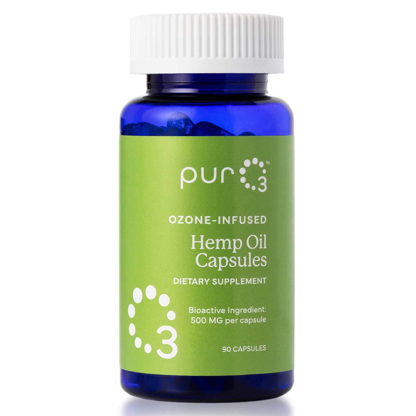 PurO3 Hemp Seed Oil Capsules 90 Capsules
