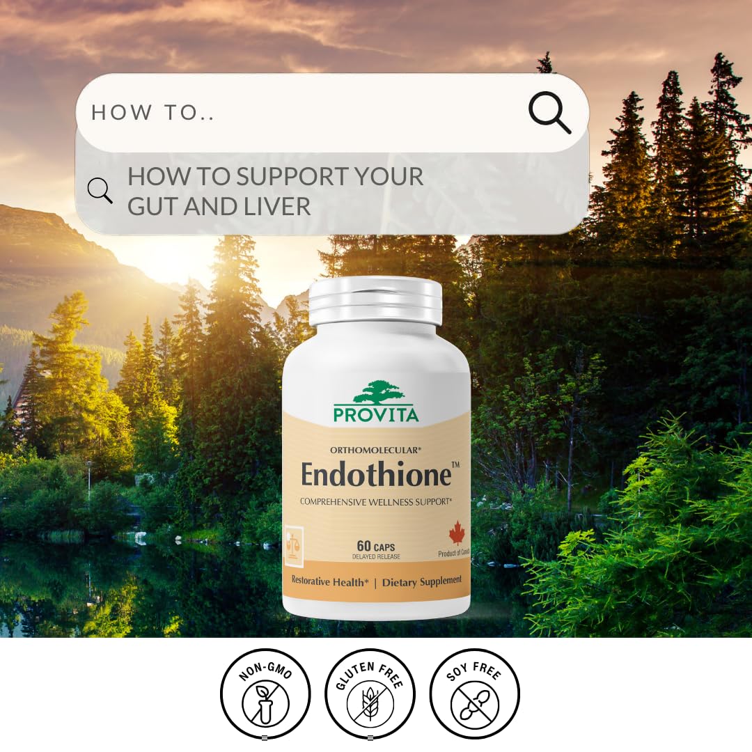 PROVITA Endothione Glutathione Booster, 60 Capsules