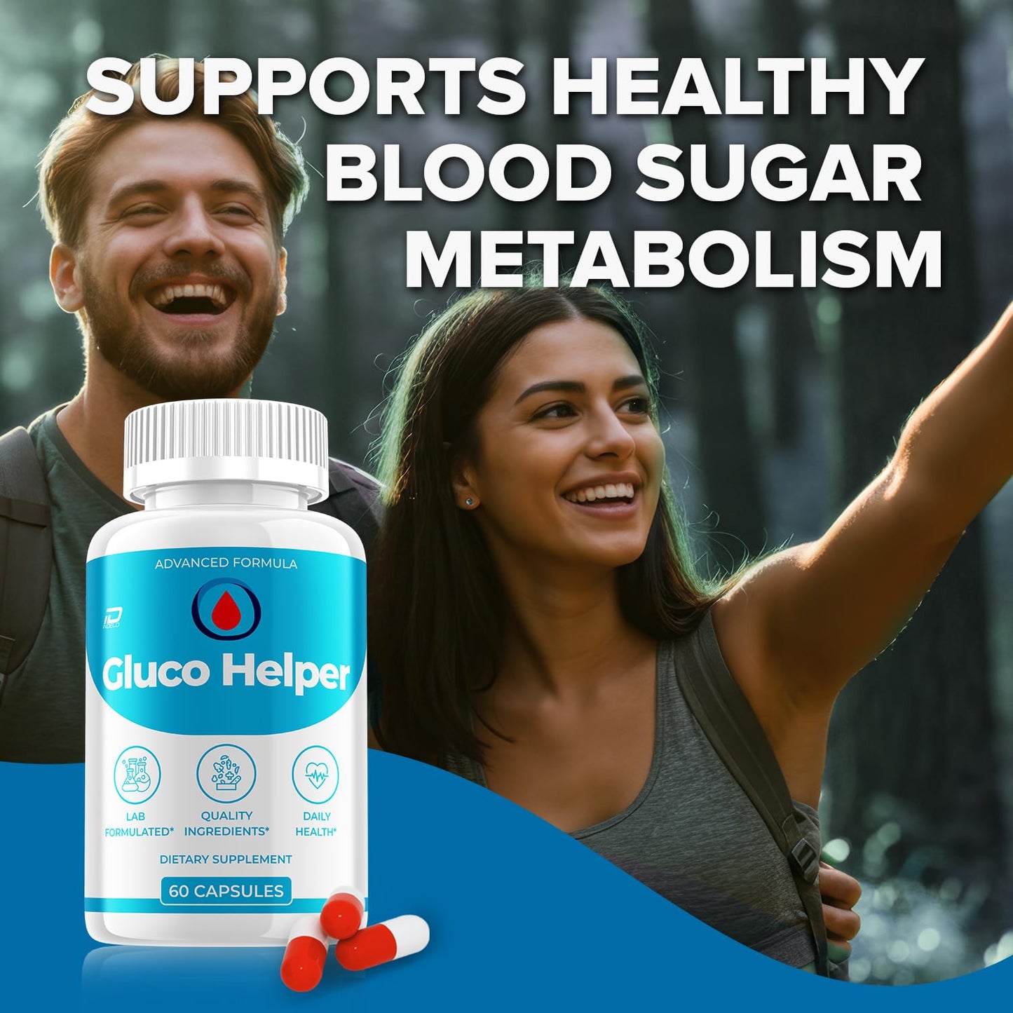 Indelo Gluco Helper Capsules 120 Capsules