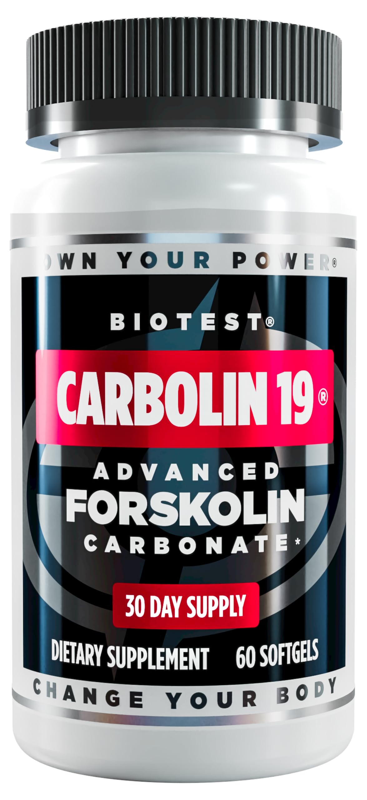 Biotest Carbolin 19-10lb Fat-Loss Without Dieting Softgels 60 Count