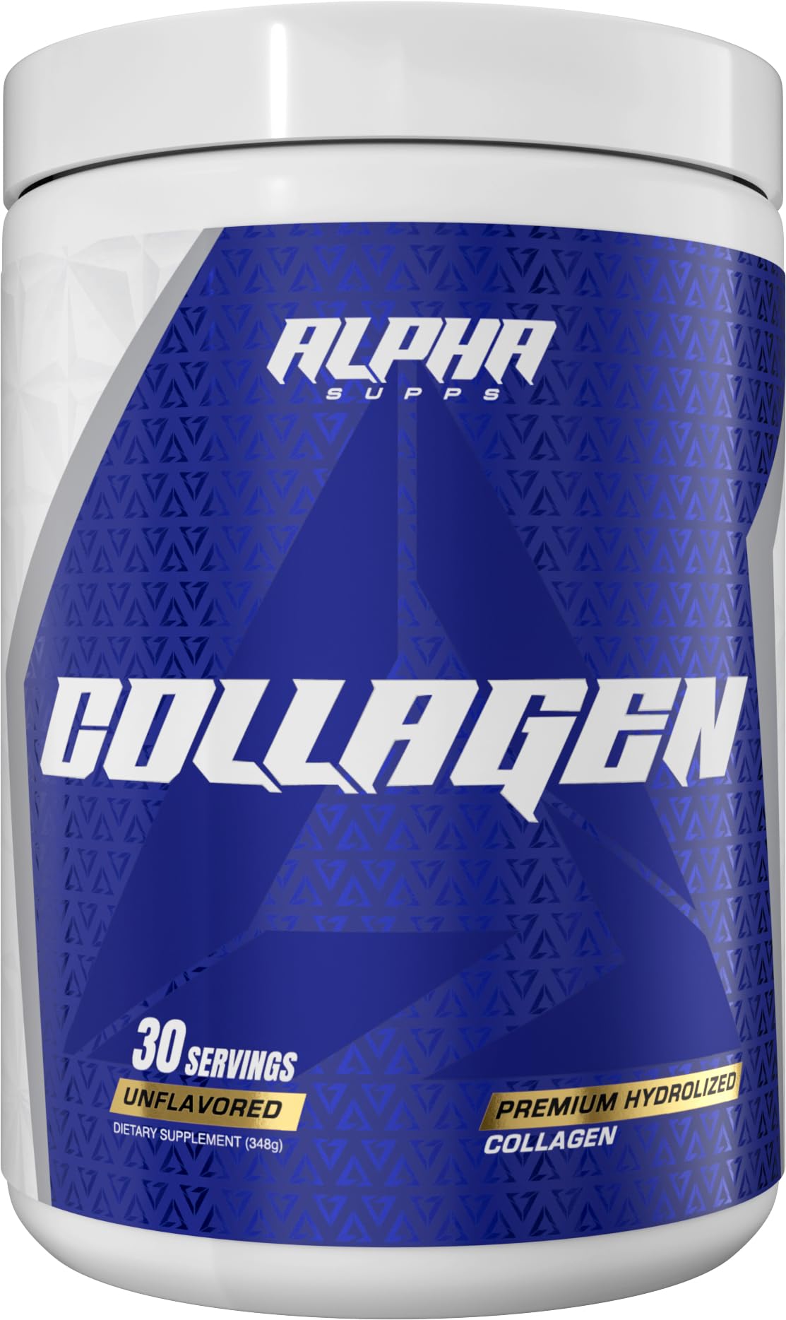 Alpha Supps Premium Hydrolyzed Collagen Protein Powder 13.3 oz