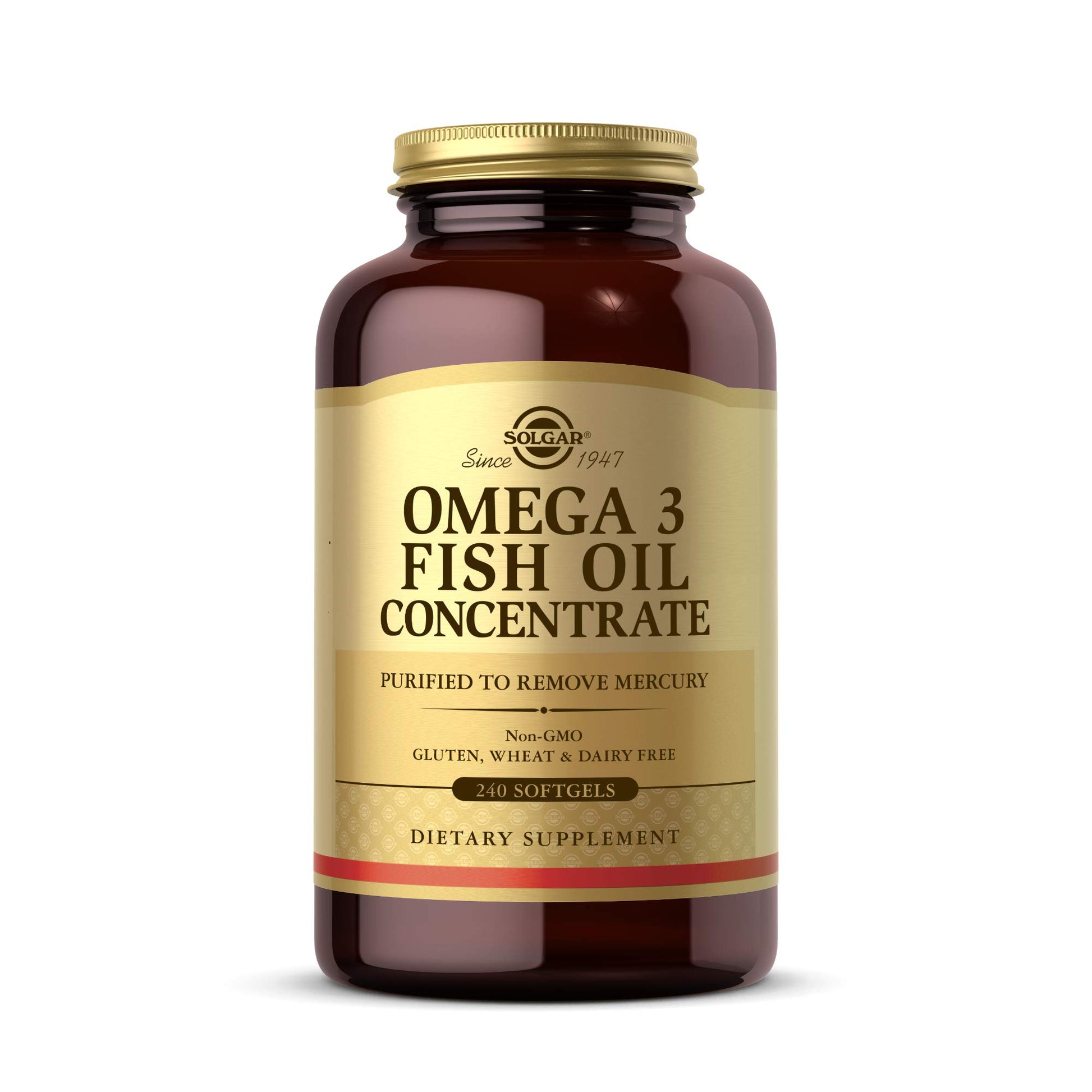 Solgar Omega-3 Fish Oil Concentrate 240 Softgels