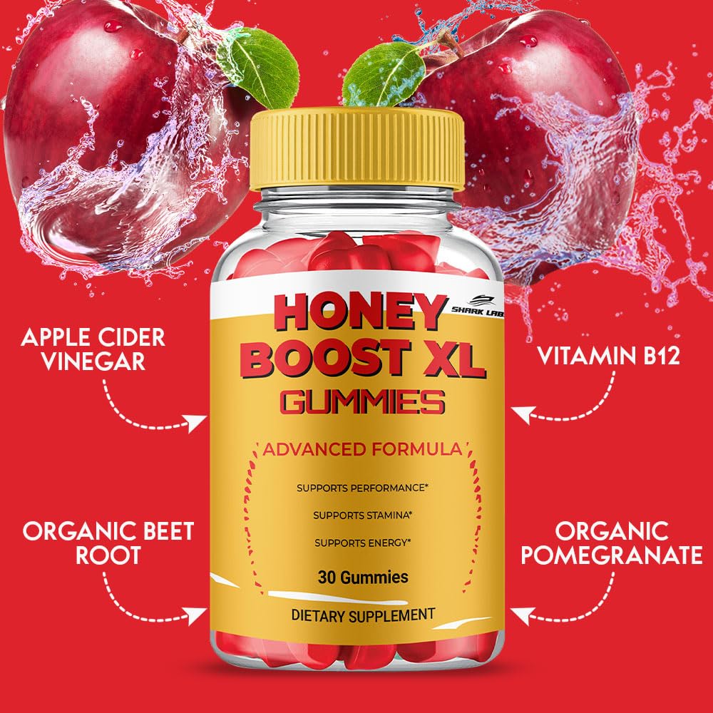 Shark Labs Honey Boost XL Gummies 30 Count