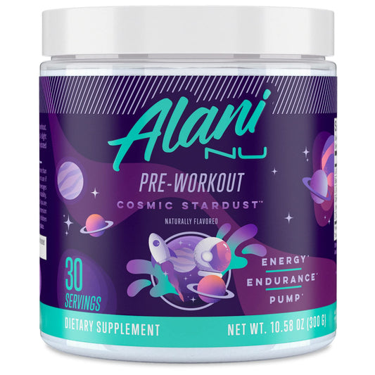 Alani Nu Pre Workout Cosmic Stardust Powder 10.2 oz